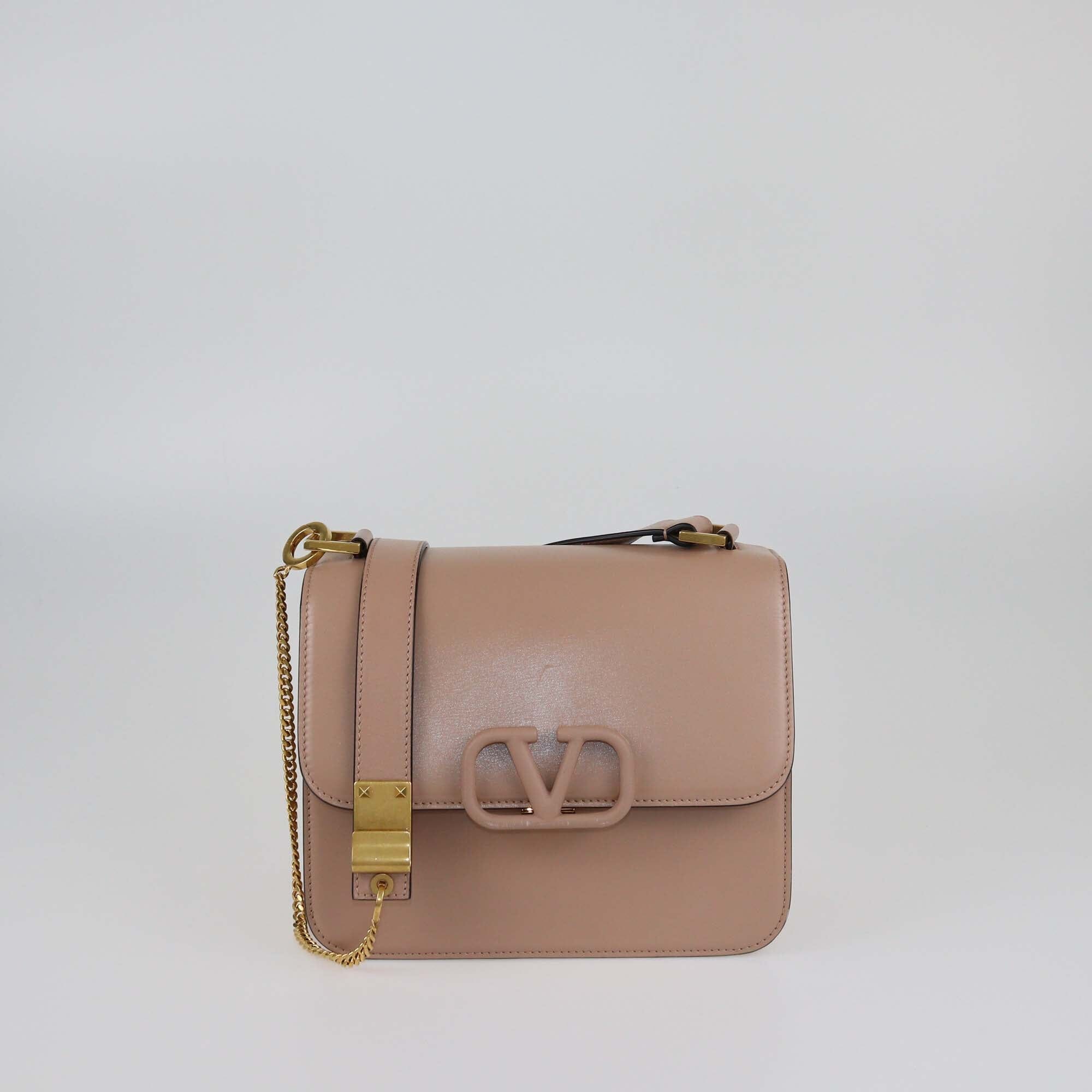 Valentino Beige Medium VSling Shoulder Bag Womens Valentino