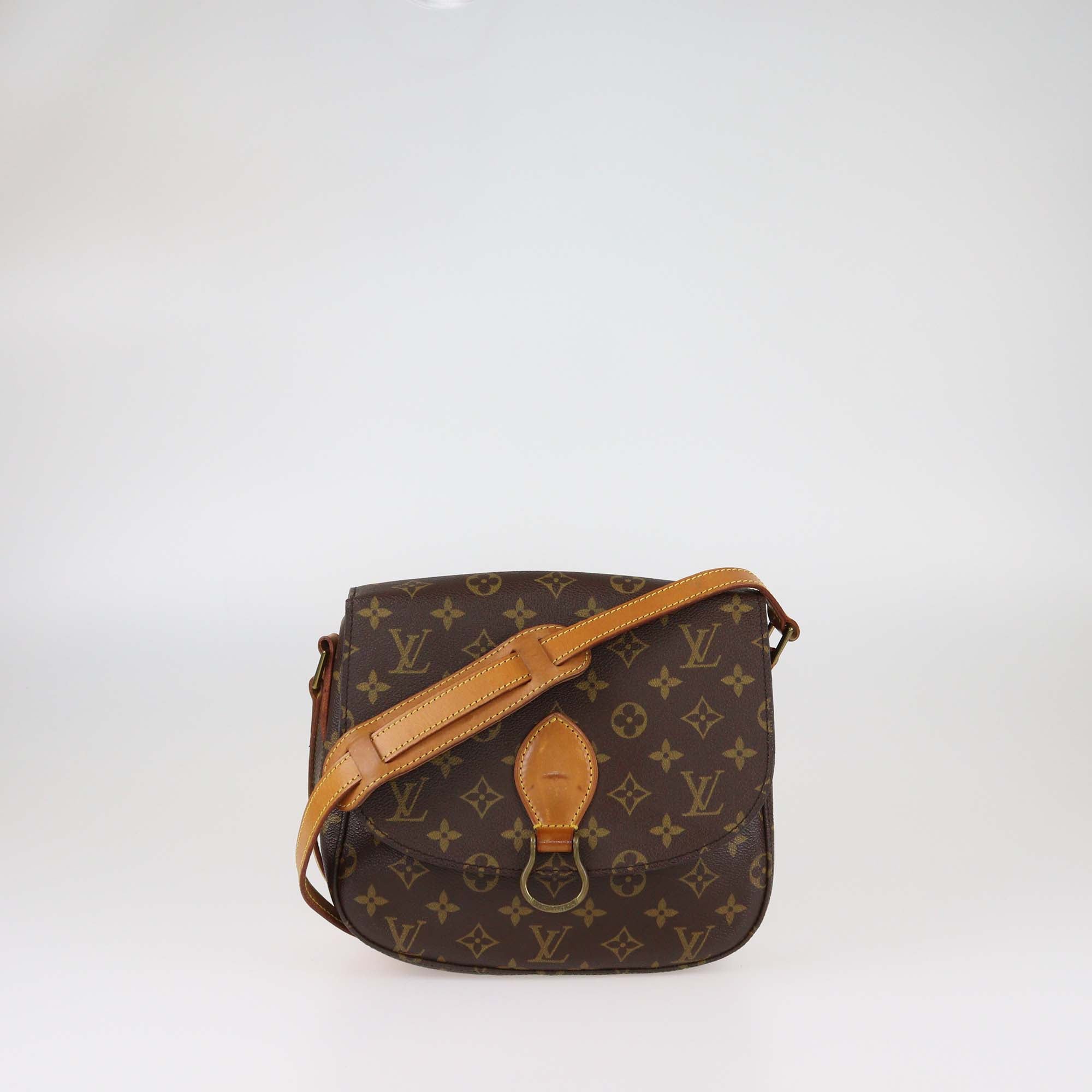 Louis Vuitton Monogram Canvas Saint Cloud GM Shoulder Bag
