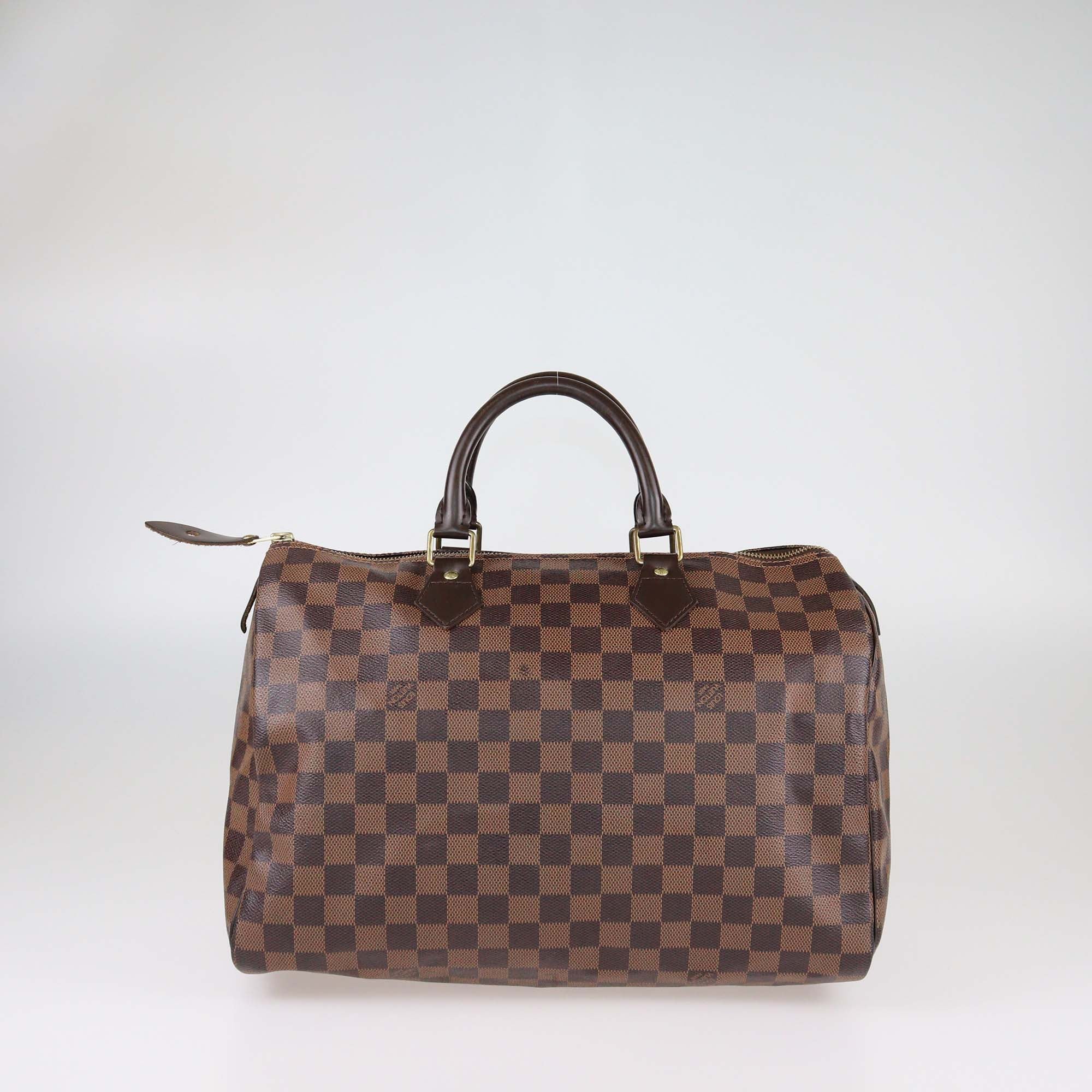 Louis Vuitton Damier Ebene Canvas Speedy 35