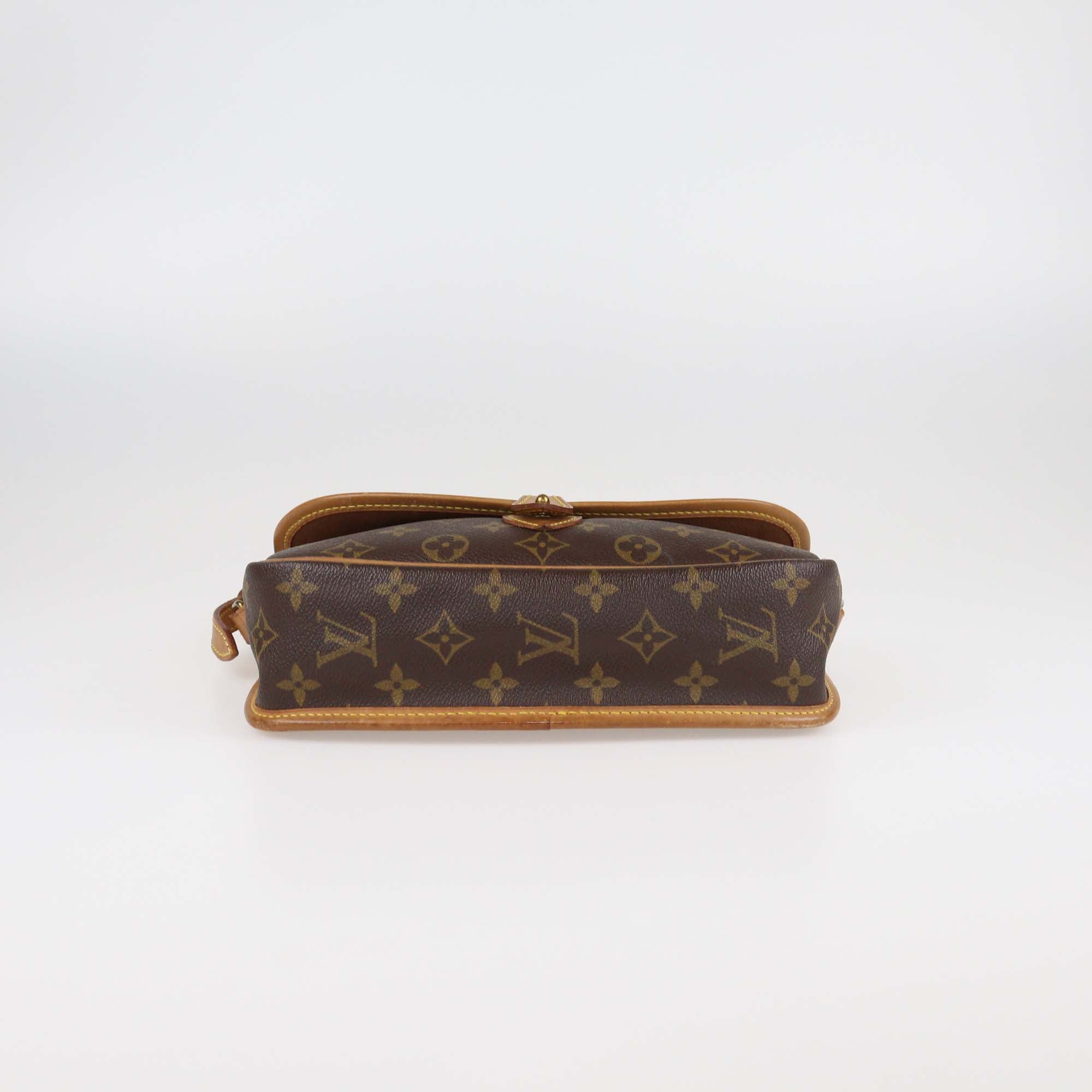 Louis Vuitton Monogram Canvas Gibeciere PM Shoulder Bag
