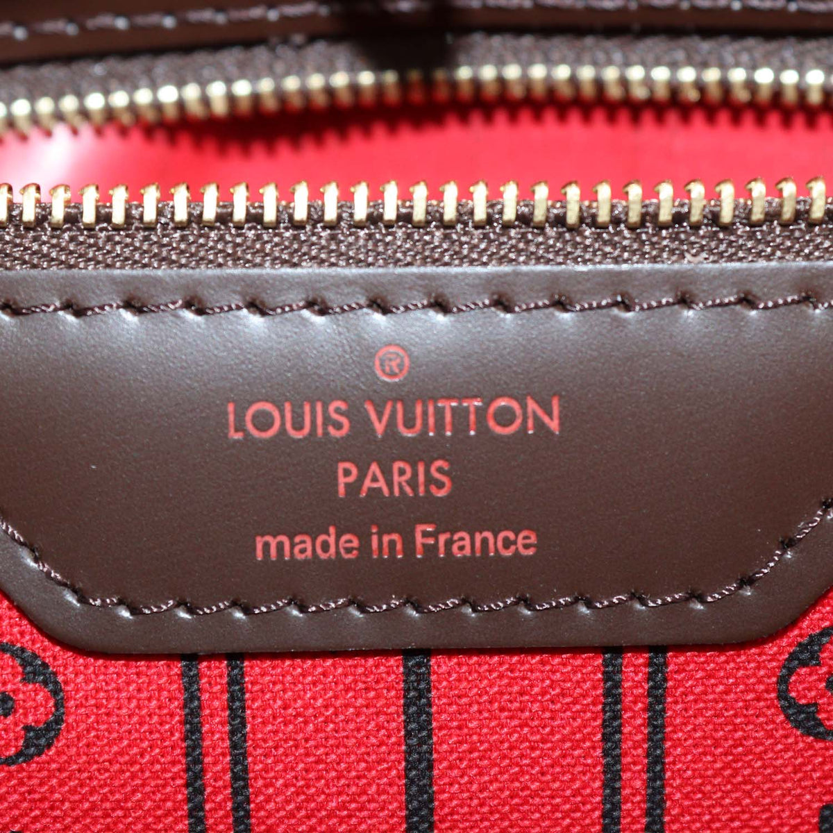 Louis Vuitton Damier Ebene MM Neverfull Bag