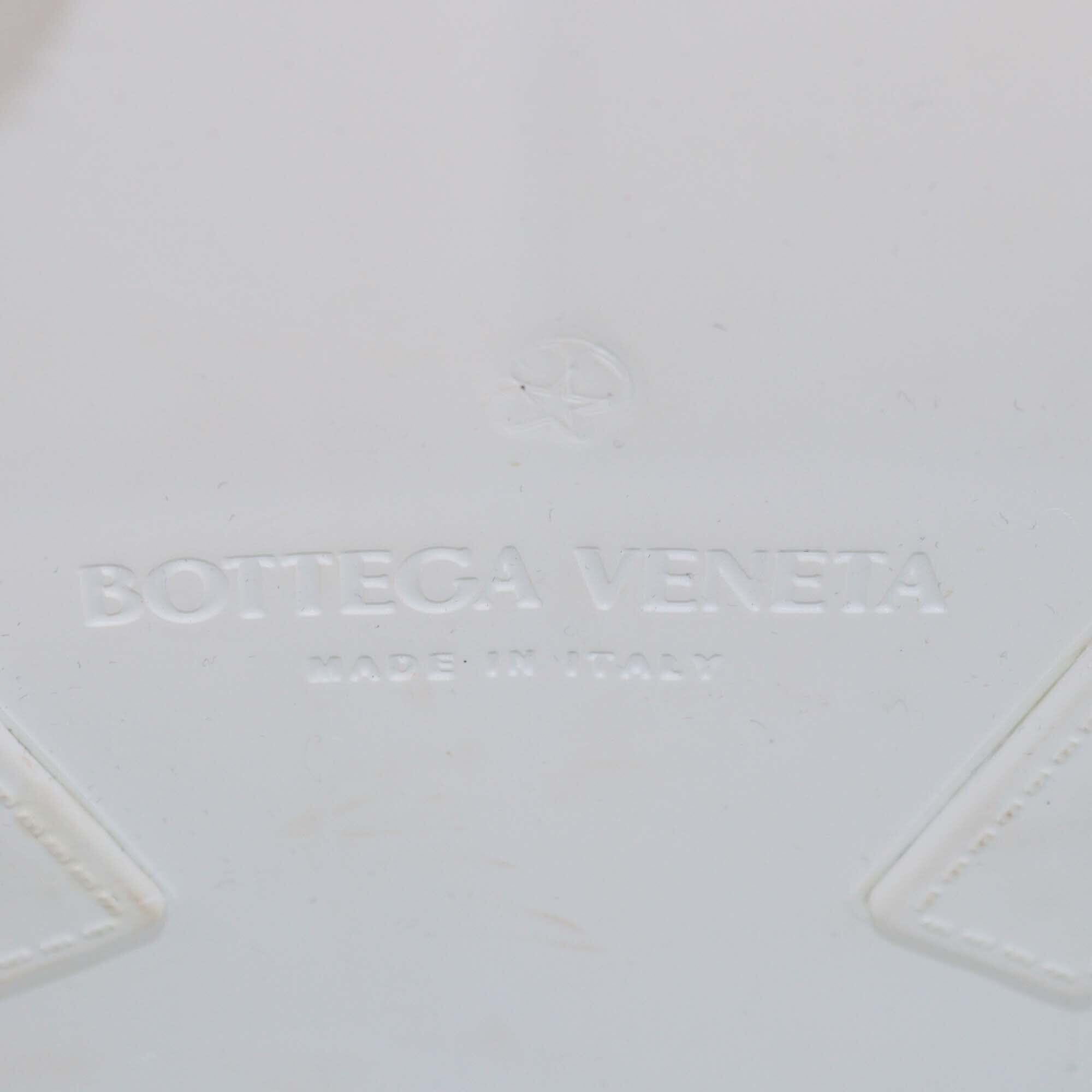 Bottega Veneta White Rubber Mini Arco Tote Womens Bottega Veneta