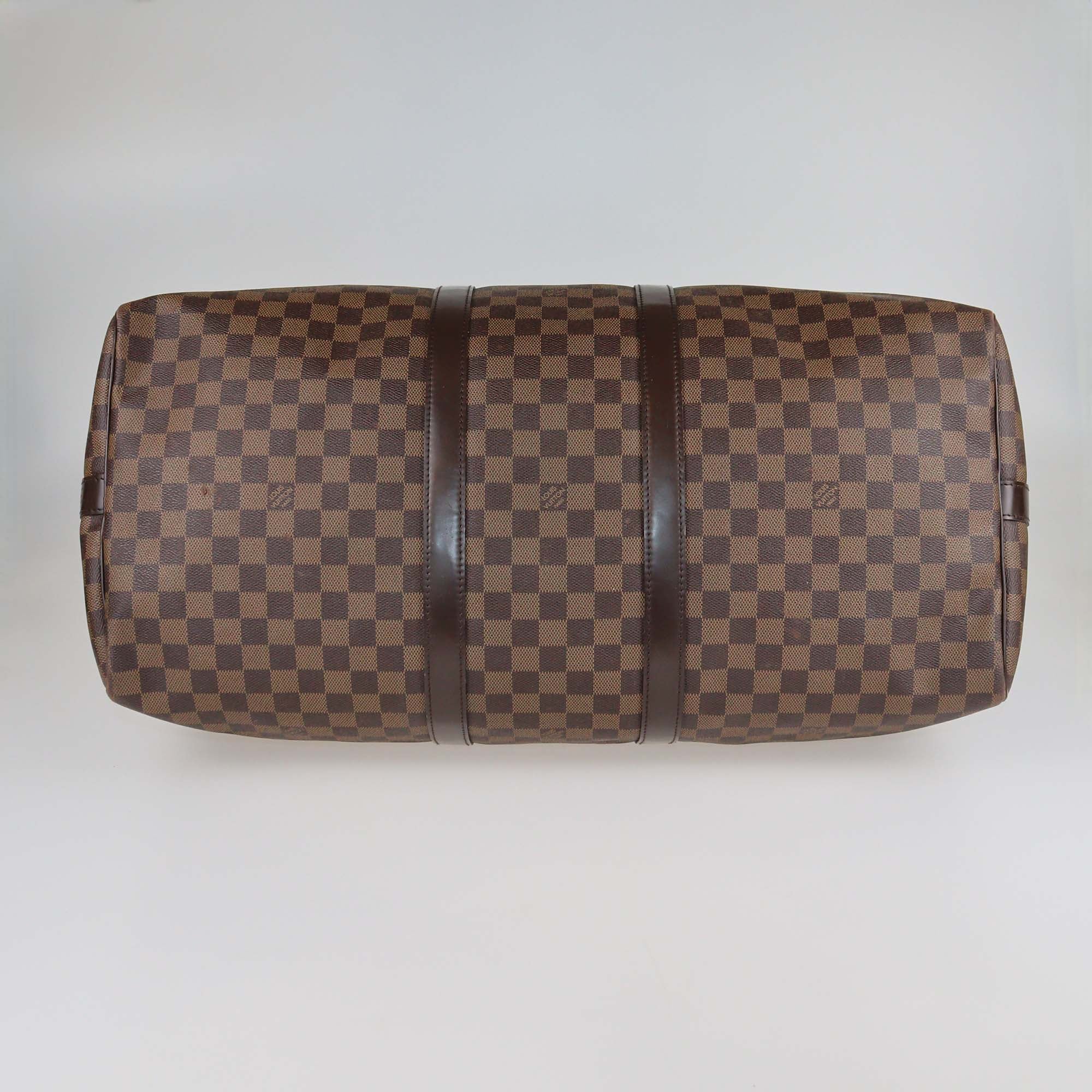Louis Vuitton Damier Ebene Keepall Bandouliere 55