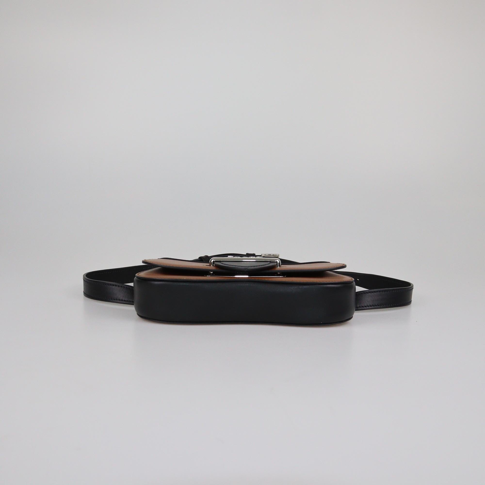 Prada Brown/Black Sidonie Belt Bag Womens Prada