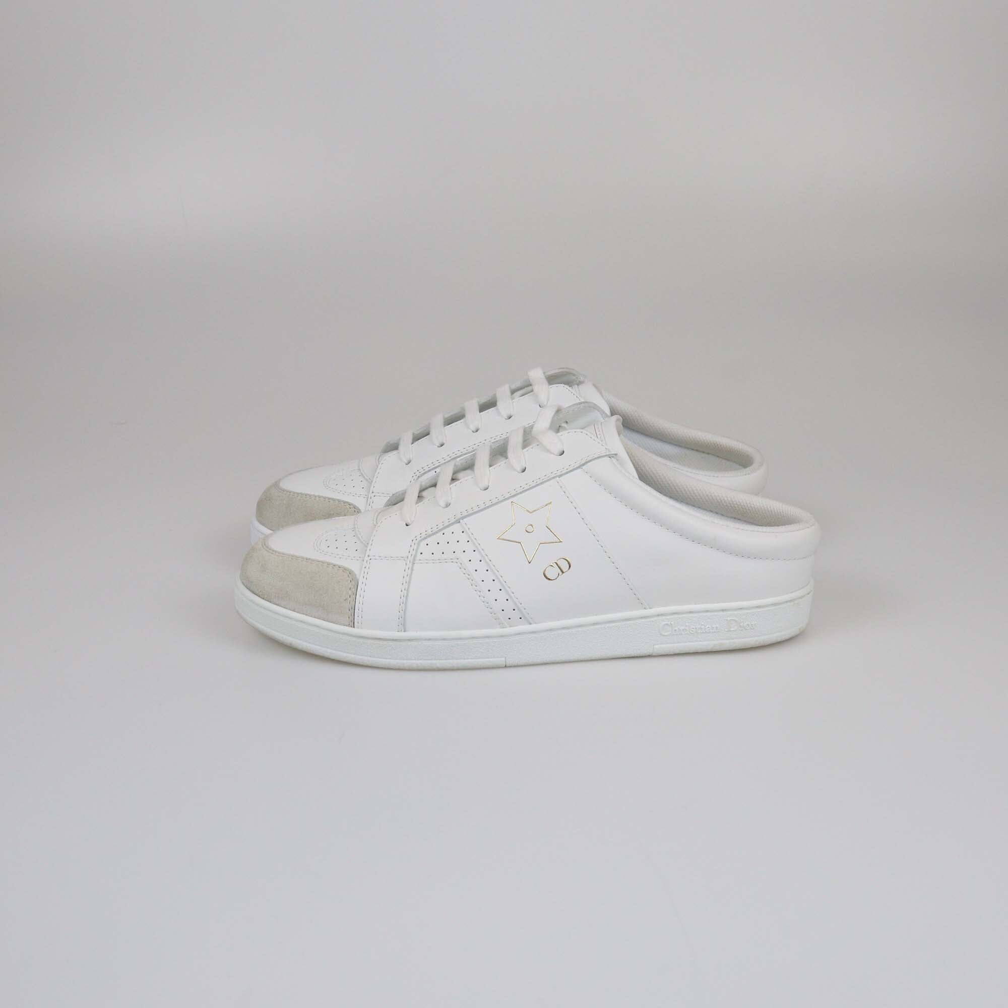 Christian Dior White Star Low Sneakers Womens Christian Dior