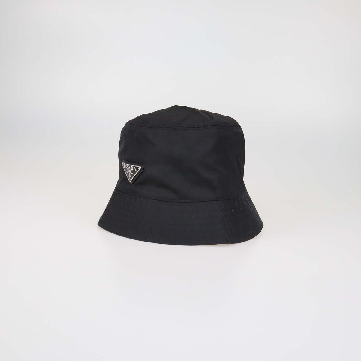 Prada Black Nylon Bucket Hat