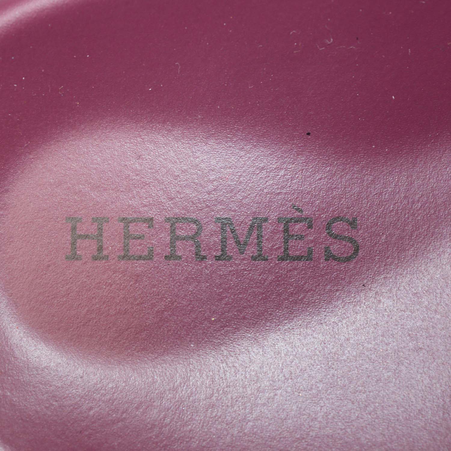 Hermes Orange/Pink Leather Extra Sandals