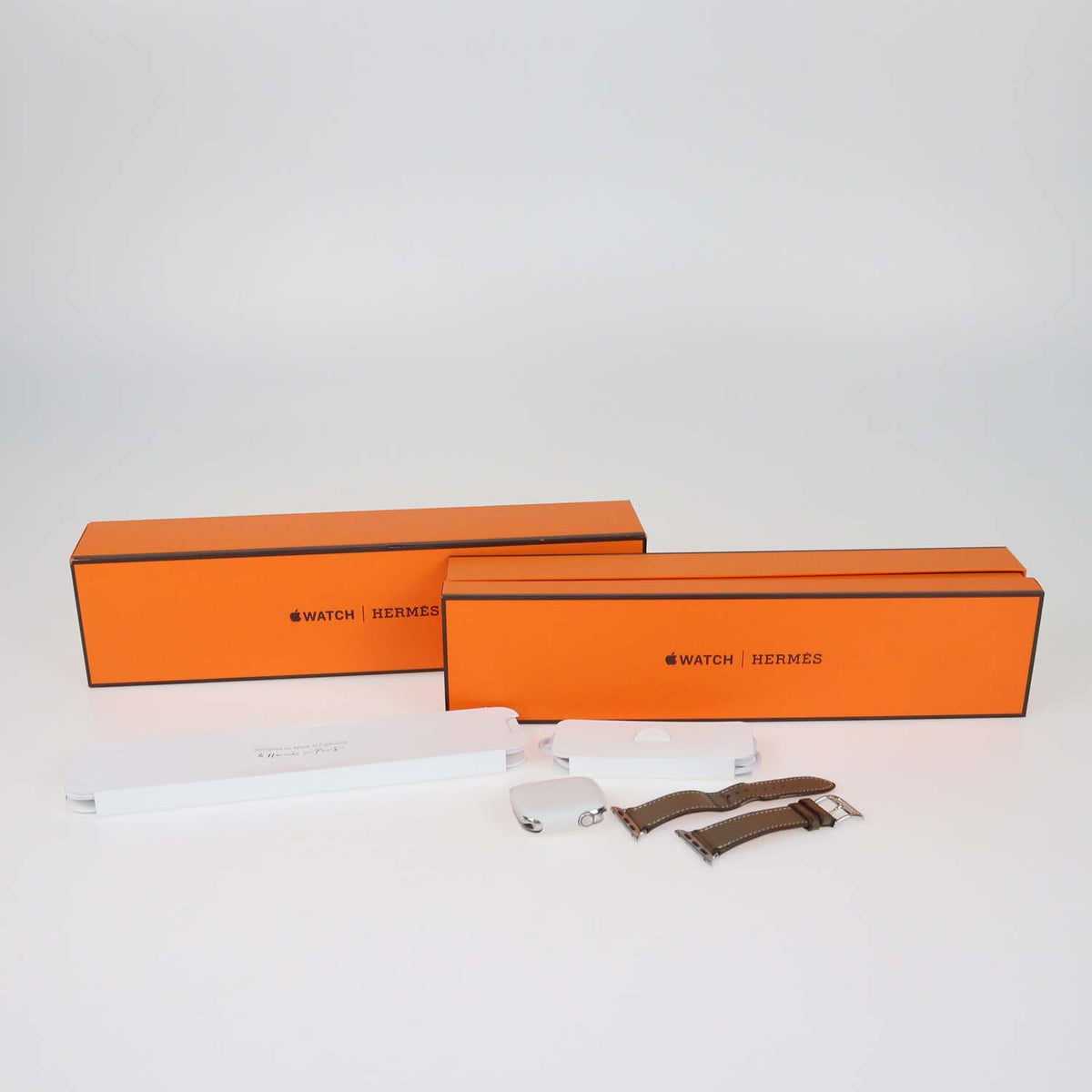 Hermes X Apple Series 9 Stainless Steel Ceramic Smart Watch 41 mm