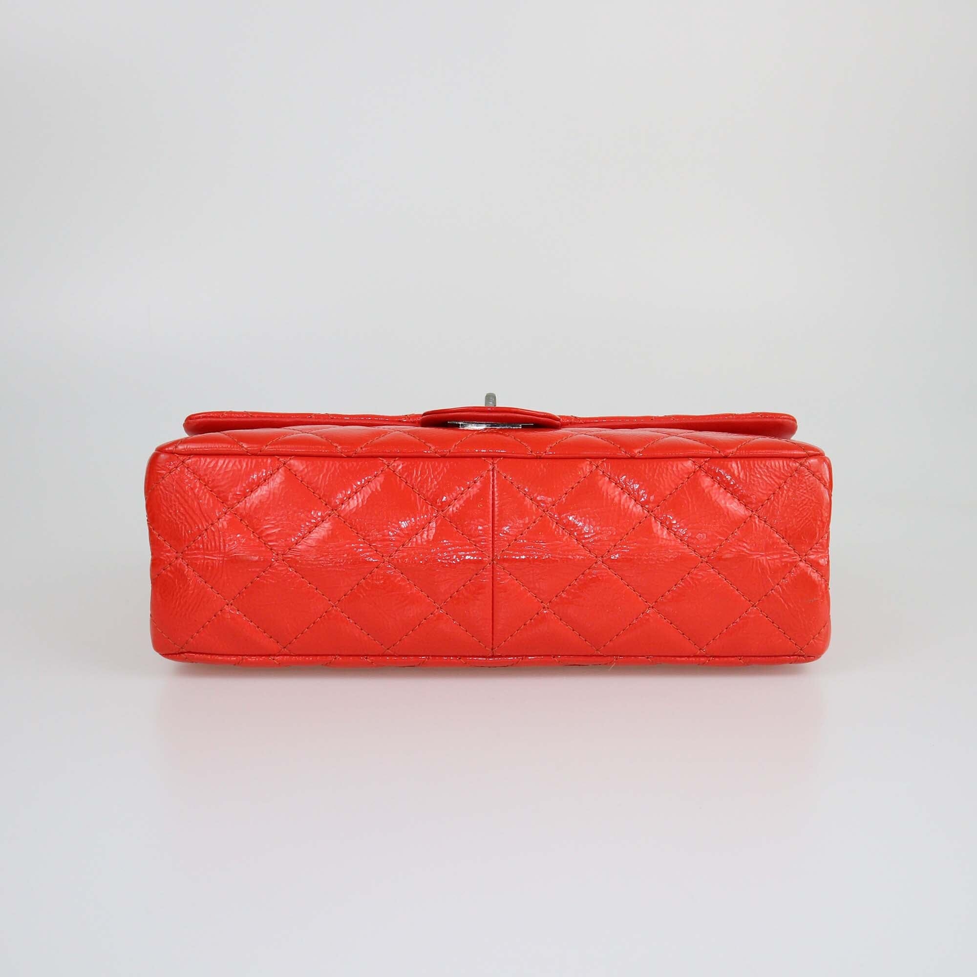 Chanel Coral Red Quilted 227 Reissue 2.55 Flap Bag Womens Chanel