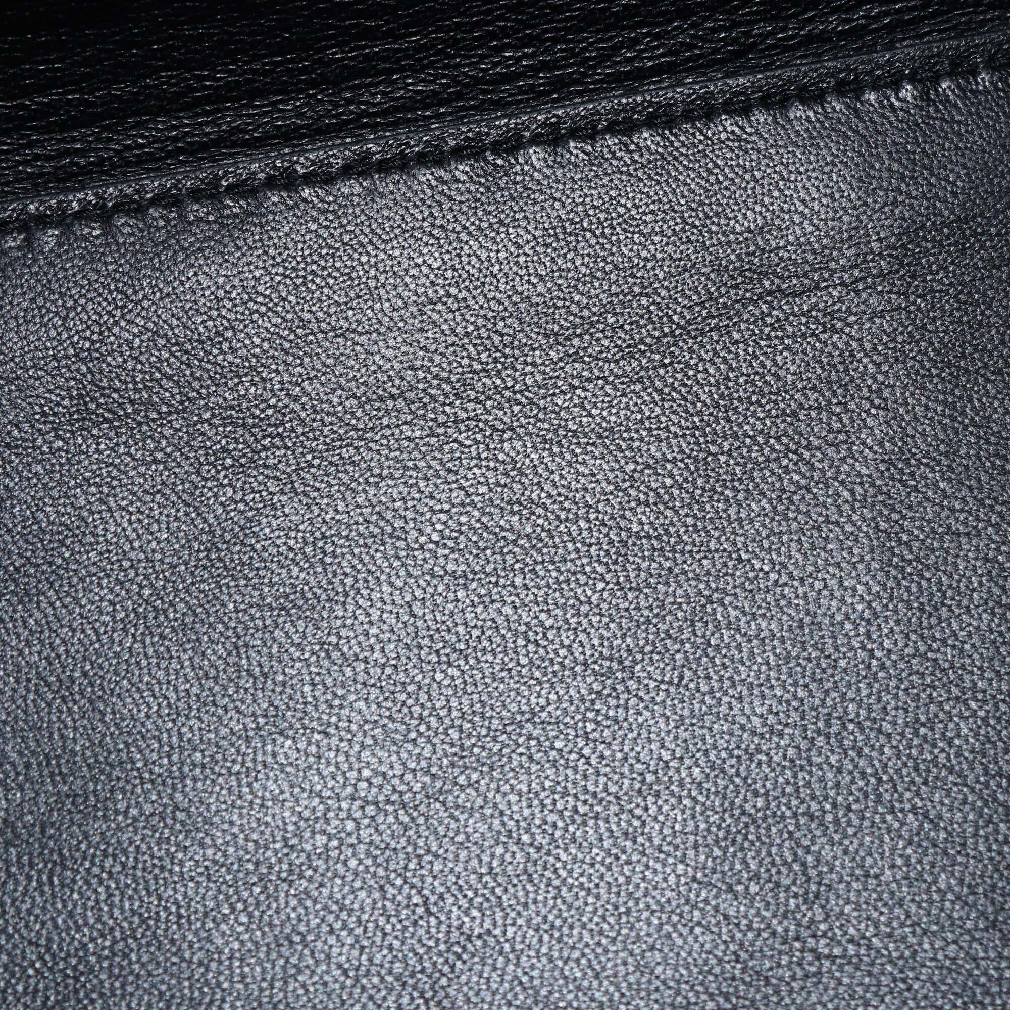 Jill Sanders Black/Beige Canvas Patch Pocket Tote Womens Jil Sander