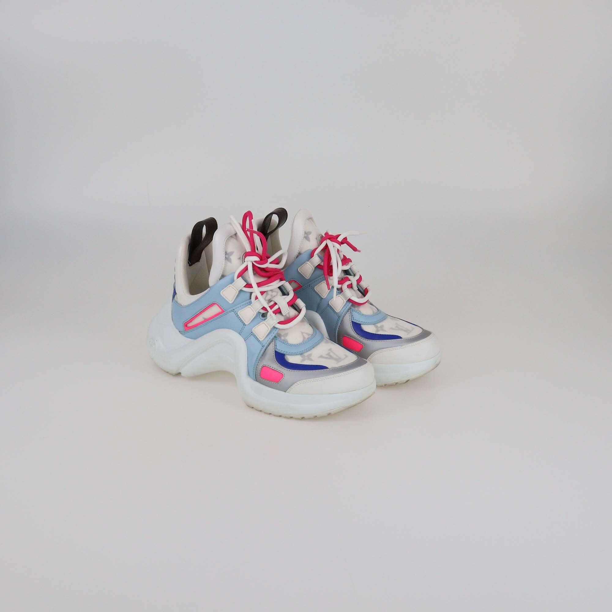 Louis Vuitton Multicolor Monogram Mesh Archlight Sneakers Womens Louis Vuitton