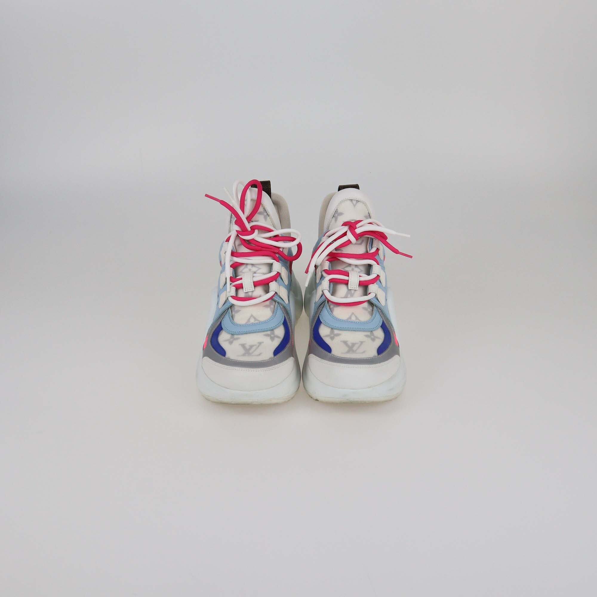 Louis Vuitton Multicolor Monogram Mesh Archlight Sneakers Womens Louis Vuitton