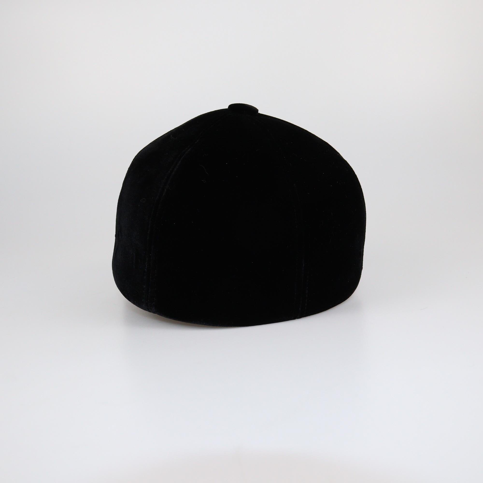 Chanel Black CC Riding Cap Womens Chanel
