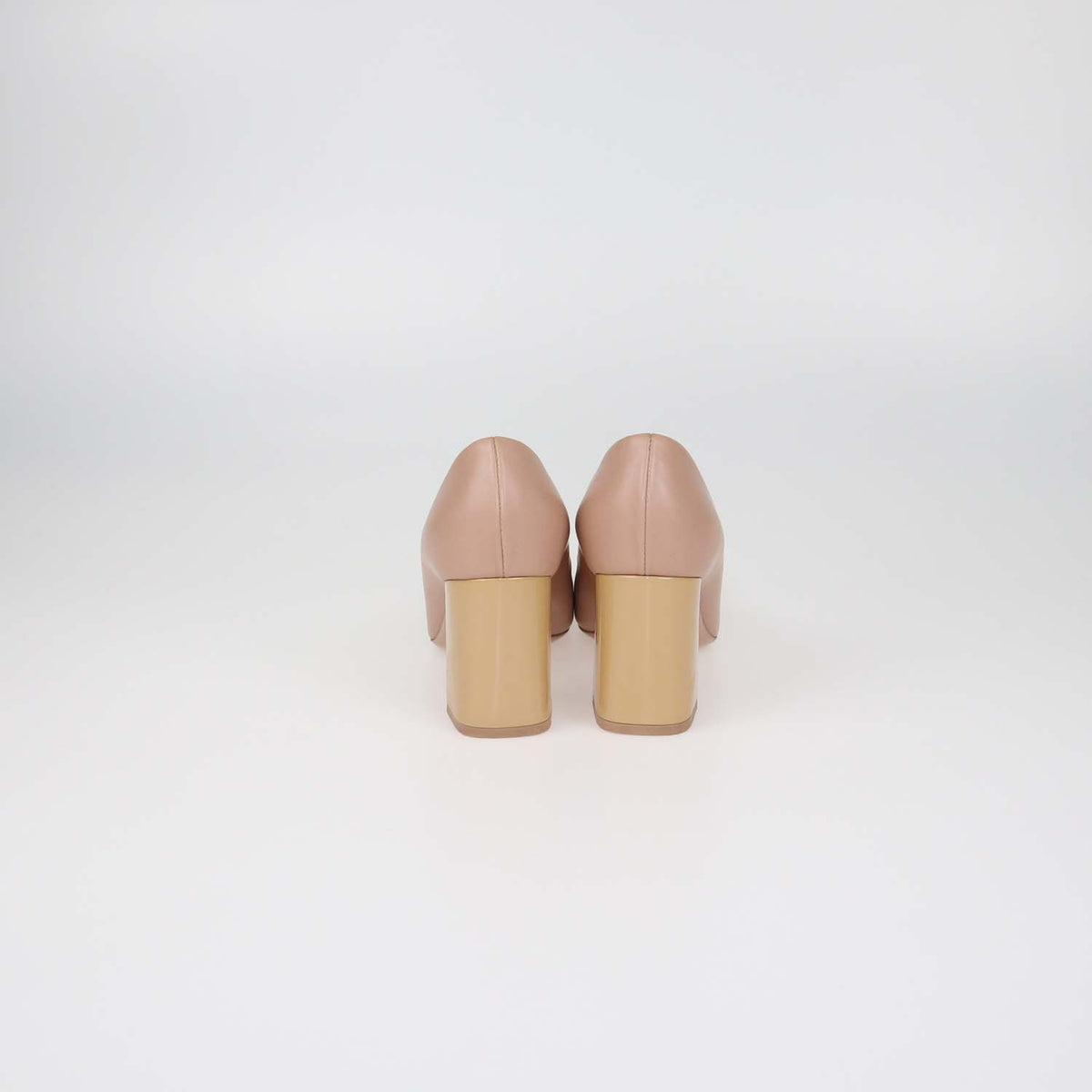 Louis Vuitton Nude,Caramel Leather Madeleine Pumps
