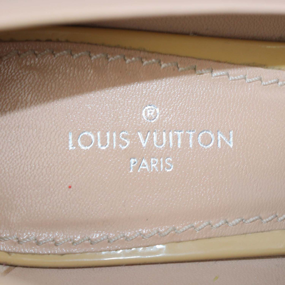 Louis Vuitton Nude,Caramel Leather Madeleine Pumps