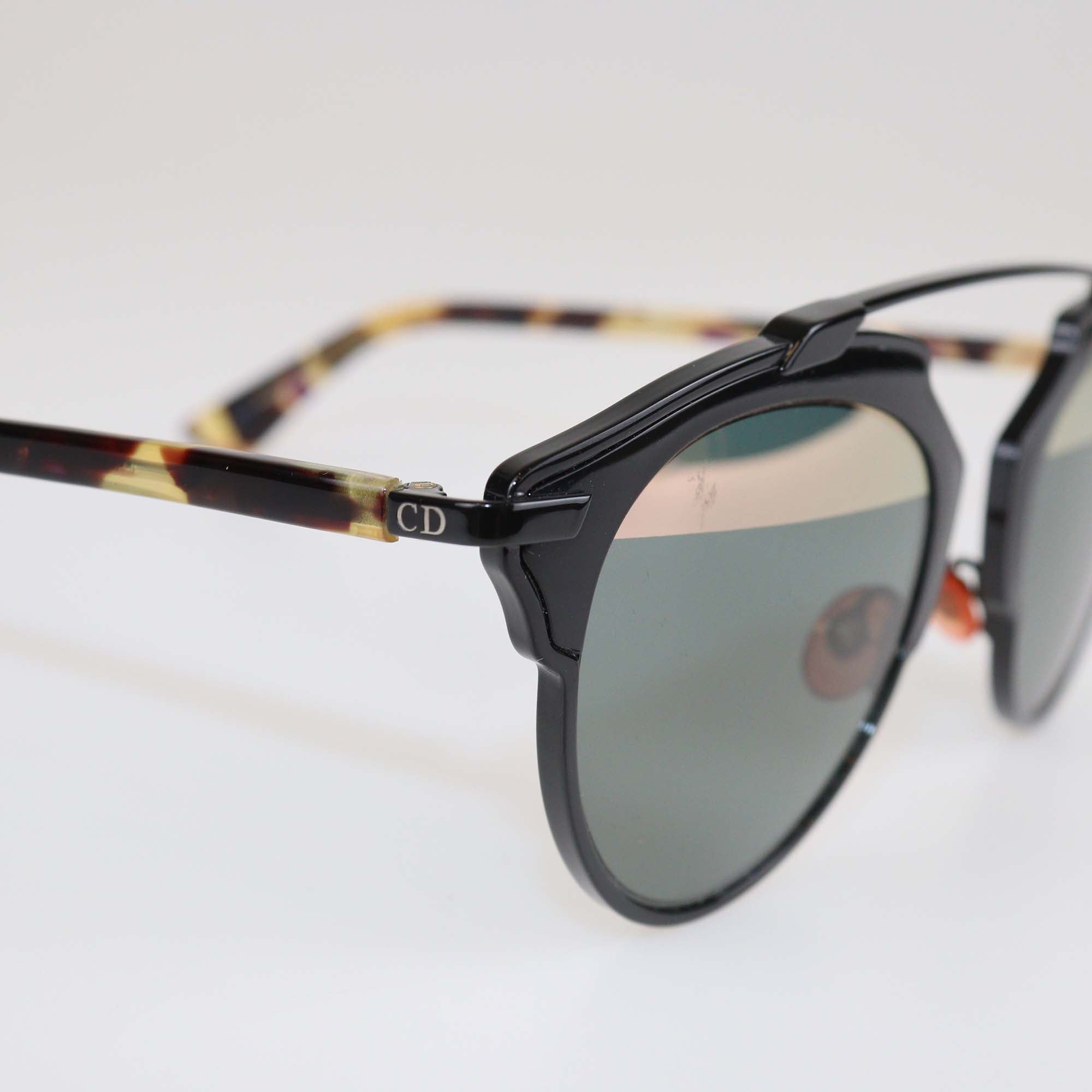 Christian Dior Black/Tortoise SoReal Sunglasses