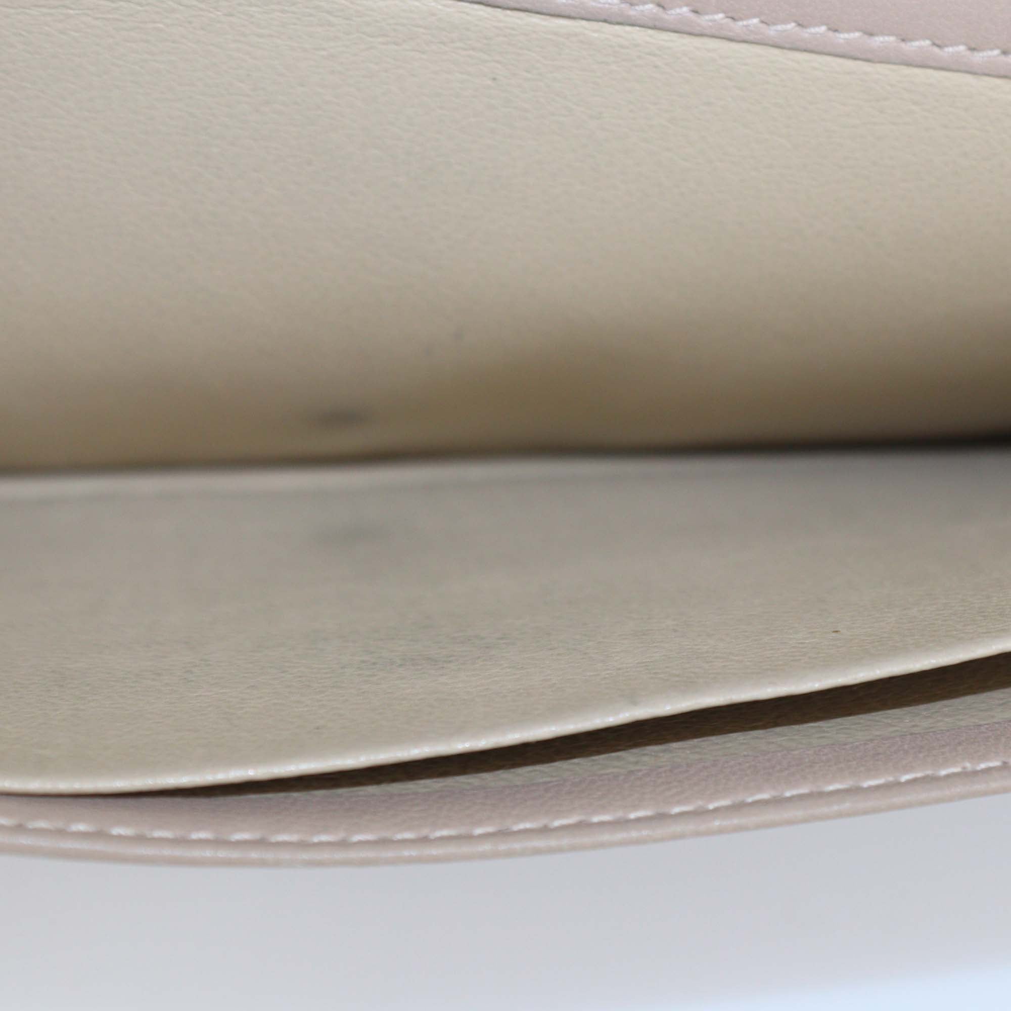 Bottega Veneta Beige Intrecciato Leather Long French Wallet