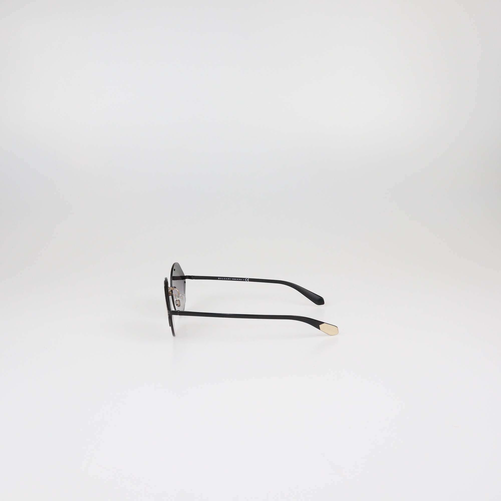 Bvlgari Grey 6089 2028/8G Mirrored Serpenti Sunglasses