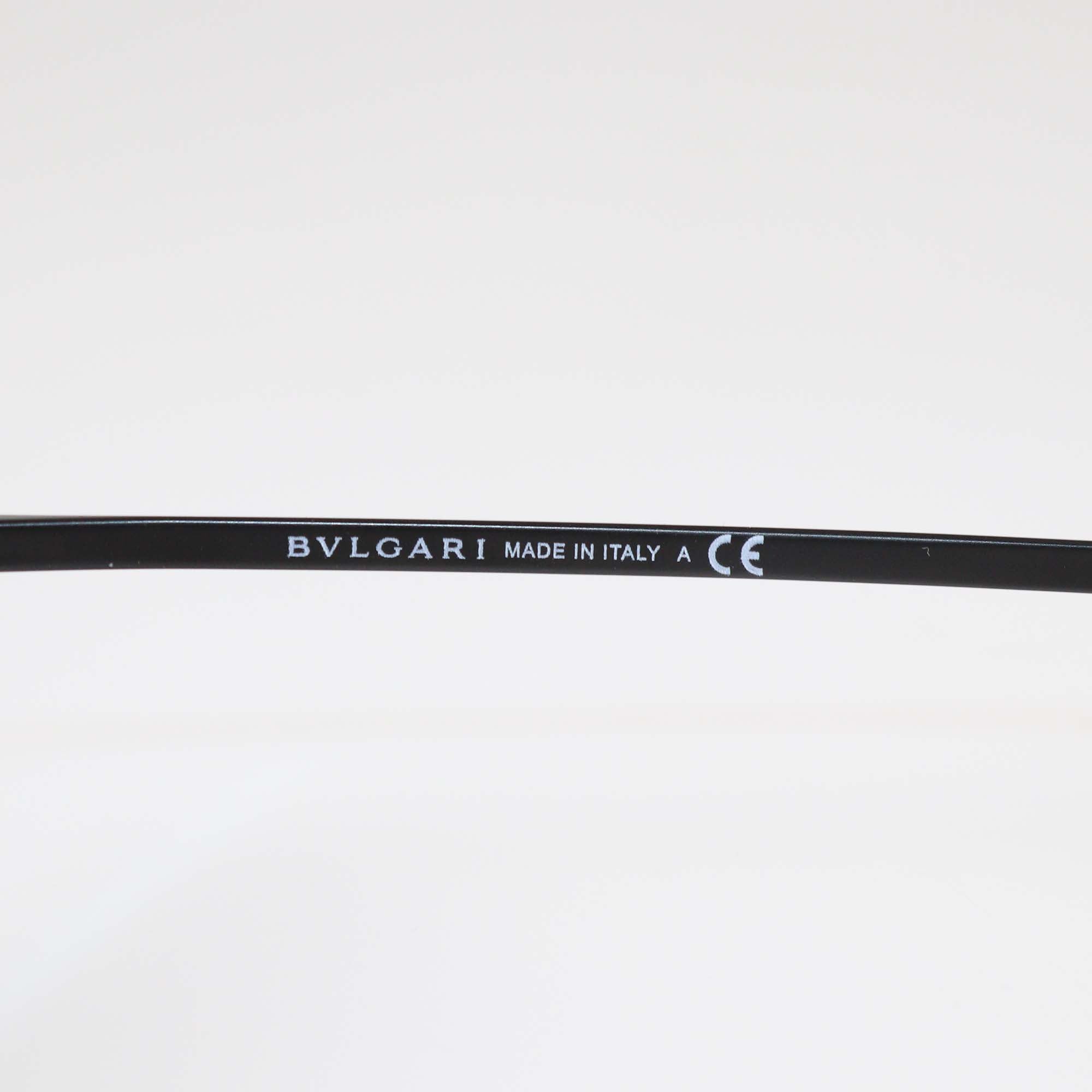 Bvlgari Grey 6089 2028/8G Mirrored Serpenti Sunglasses