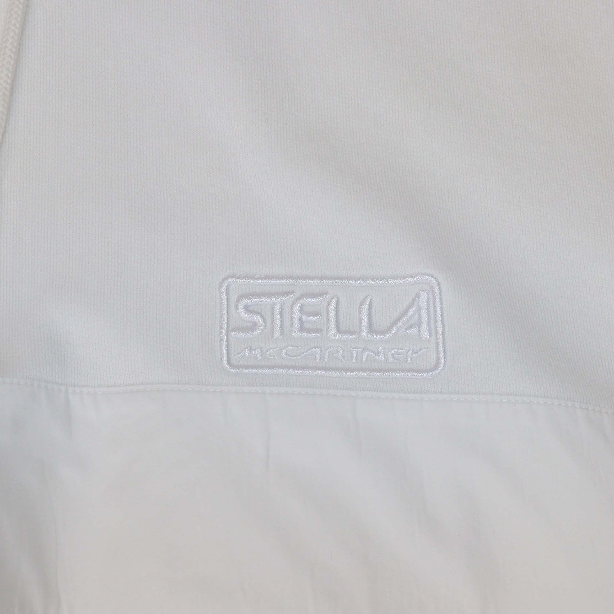 Stella McCartney White Cotton Short Sleeve Hoodie Sweatshirt & Trouser
