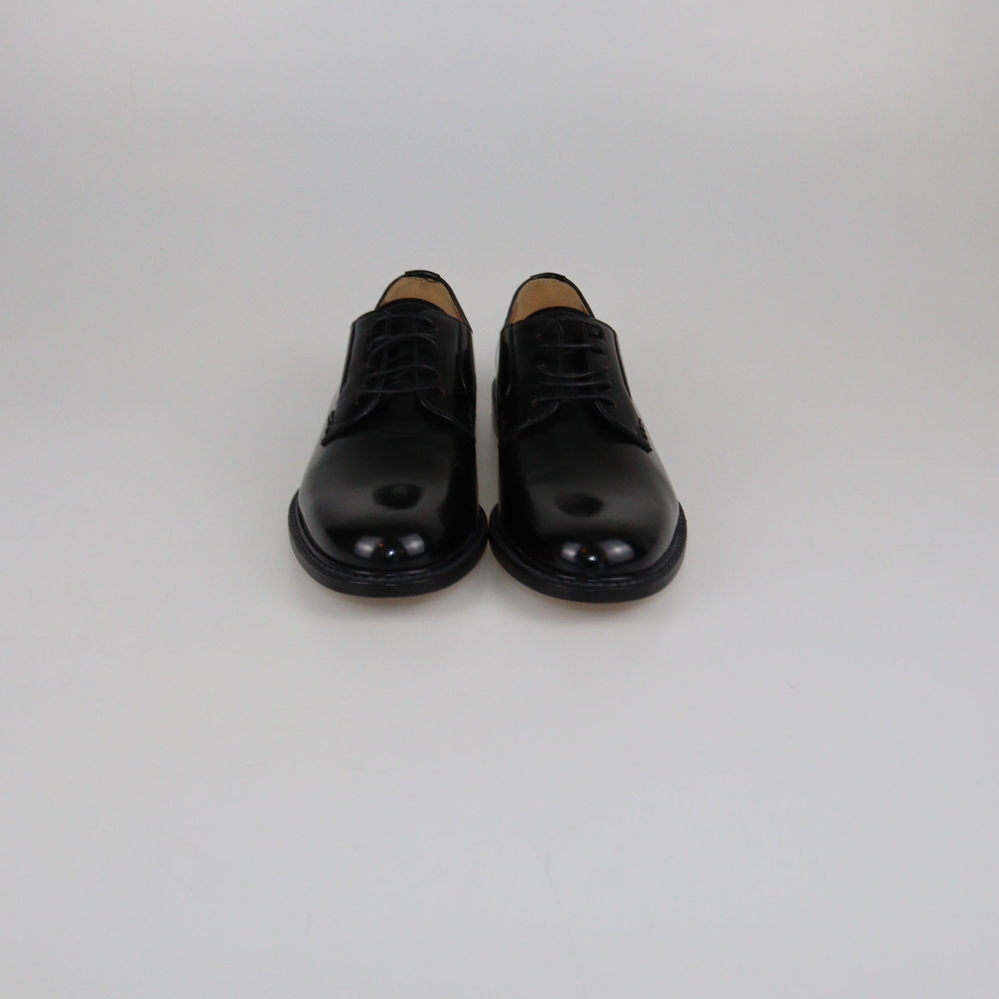 Church's Black Lace Up Loafers Womens Church's