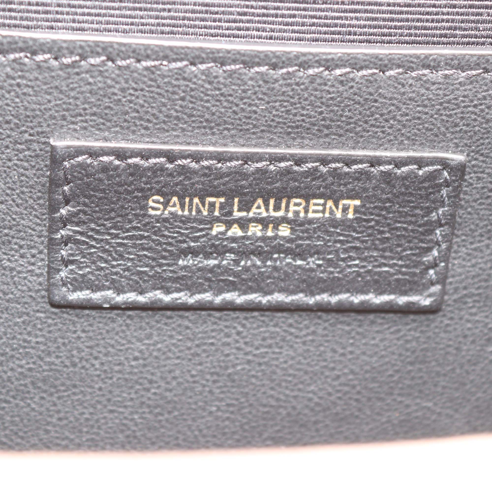 Saint Laurent Beige Leather Medium Kate Shoulder Bag