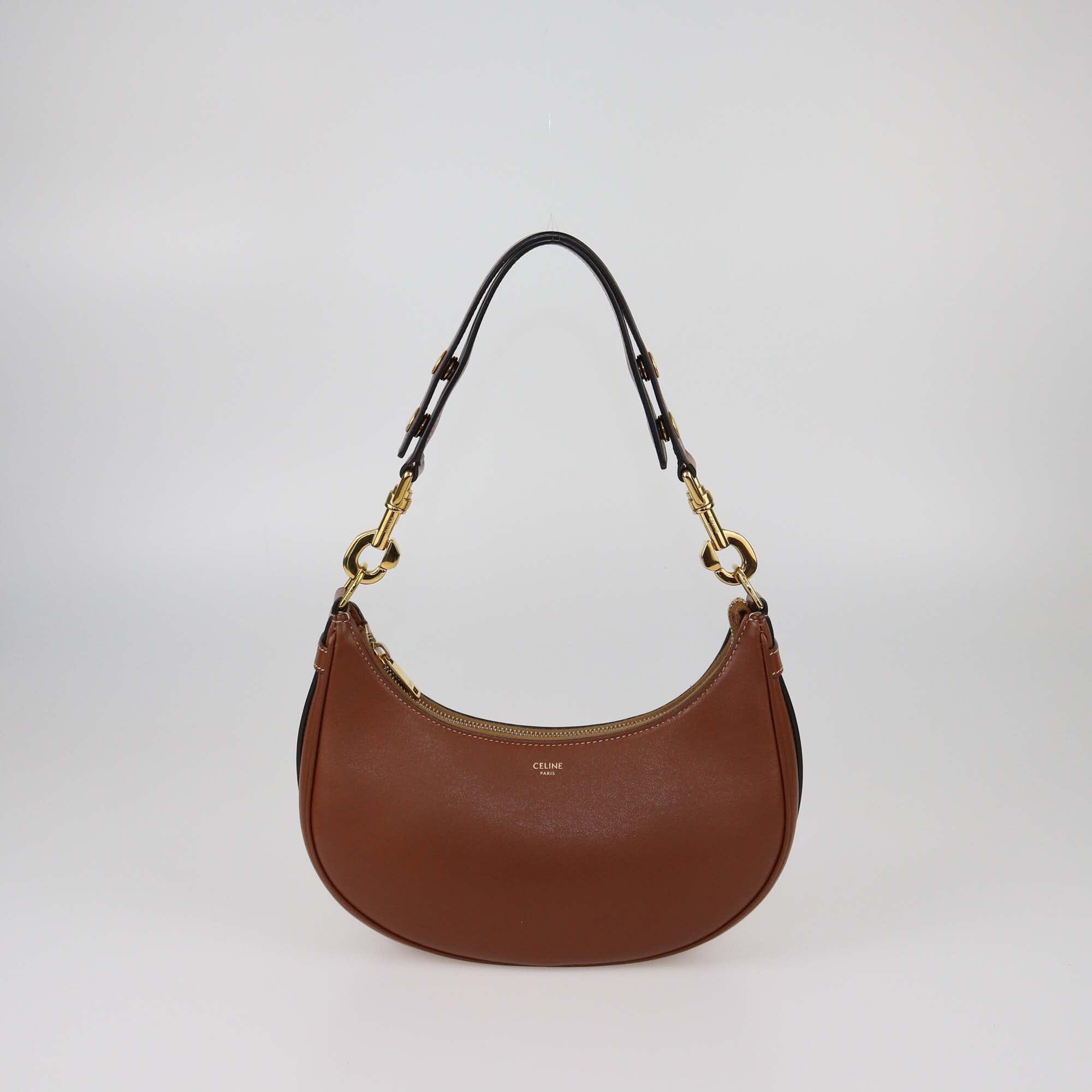 Celine Brown Medium Ava Hobo Womens Celine