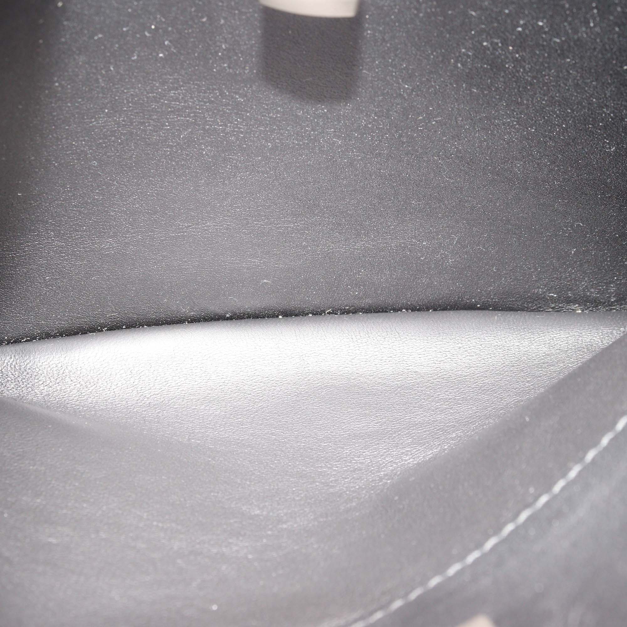 Balenciaga Black Leather Mini Rodeo Top Handle Bag