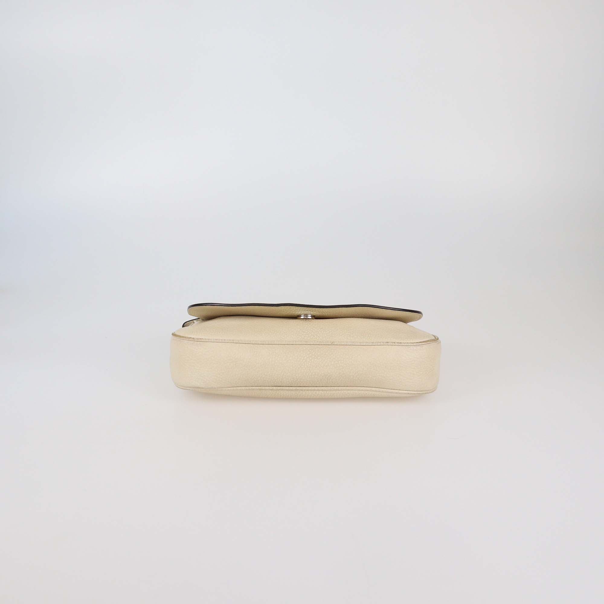 Gucci Black Leather GG Marmont Slim Belt