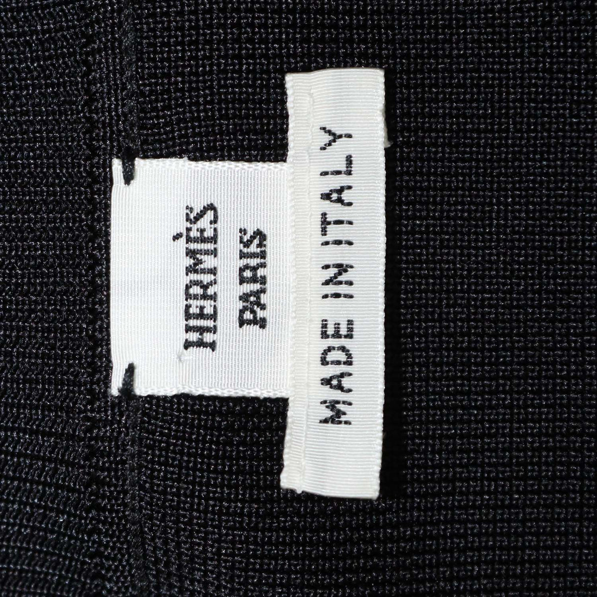 Hermes Black Silk "L'Enseigne du Sellier" Print Tunic Caftan