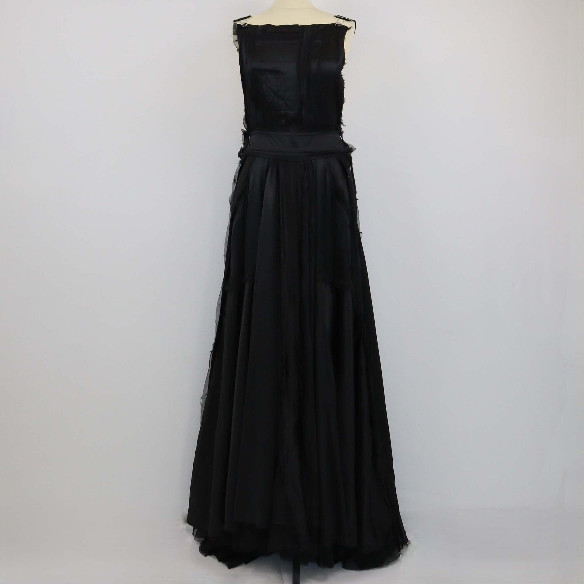 Di Liborio Black Sleeveless Maxi Dress Womens Di Liborio