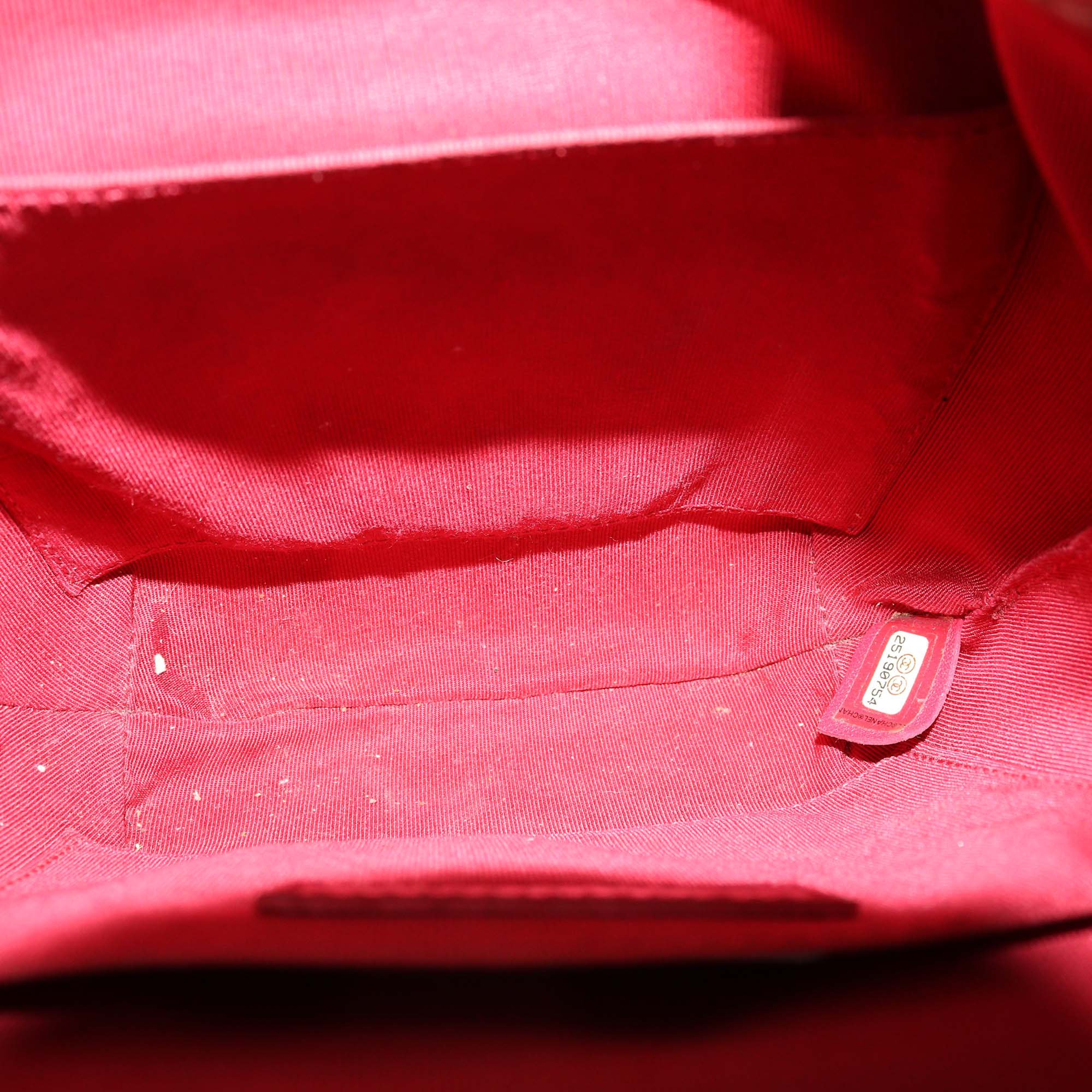 Chanel Beige/Black Leather Small Gabrielle Bucket Bag