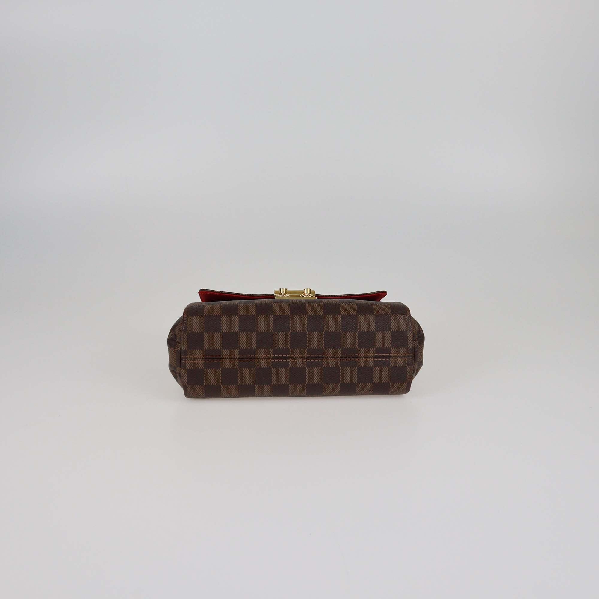Louis Vuitton Damier Ebene Canvas Croisette Bag Womens Louis Vuitton