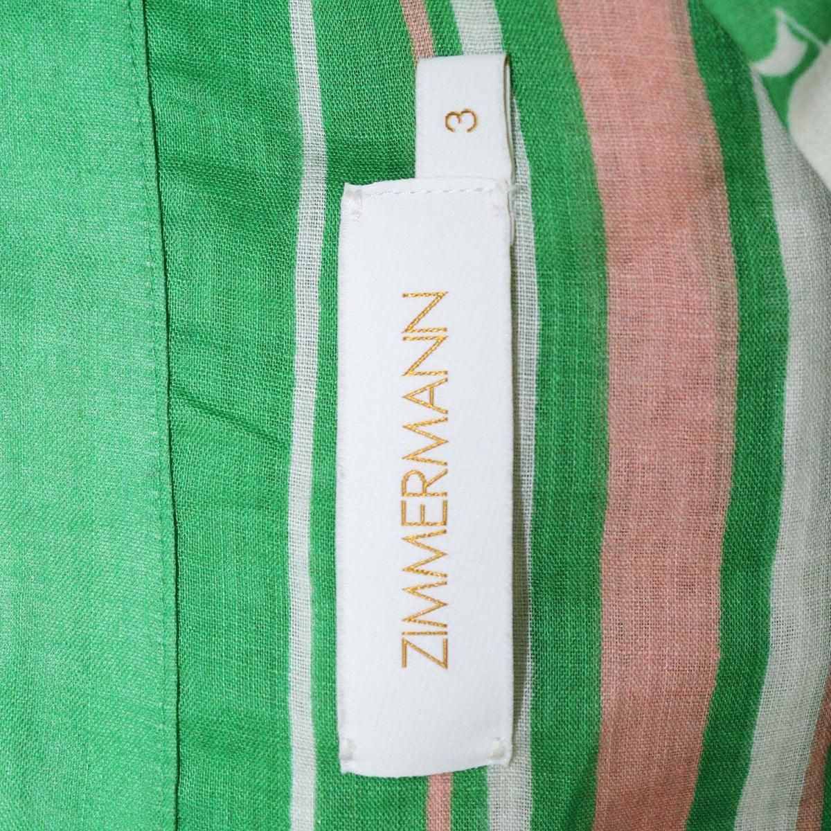 Zimmermann Multicolor Ramie Sailboat Print Shirt