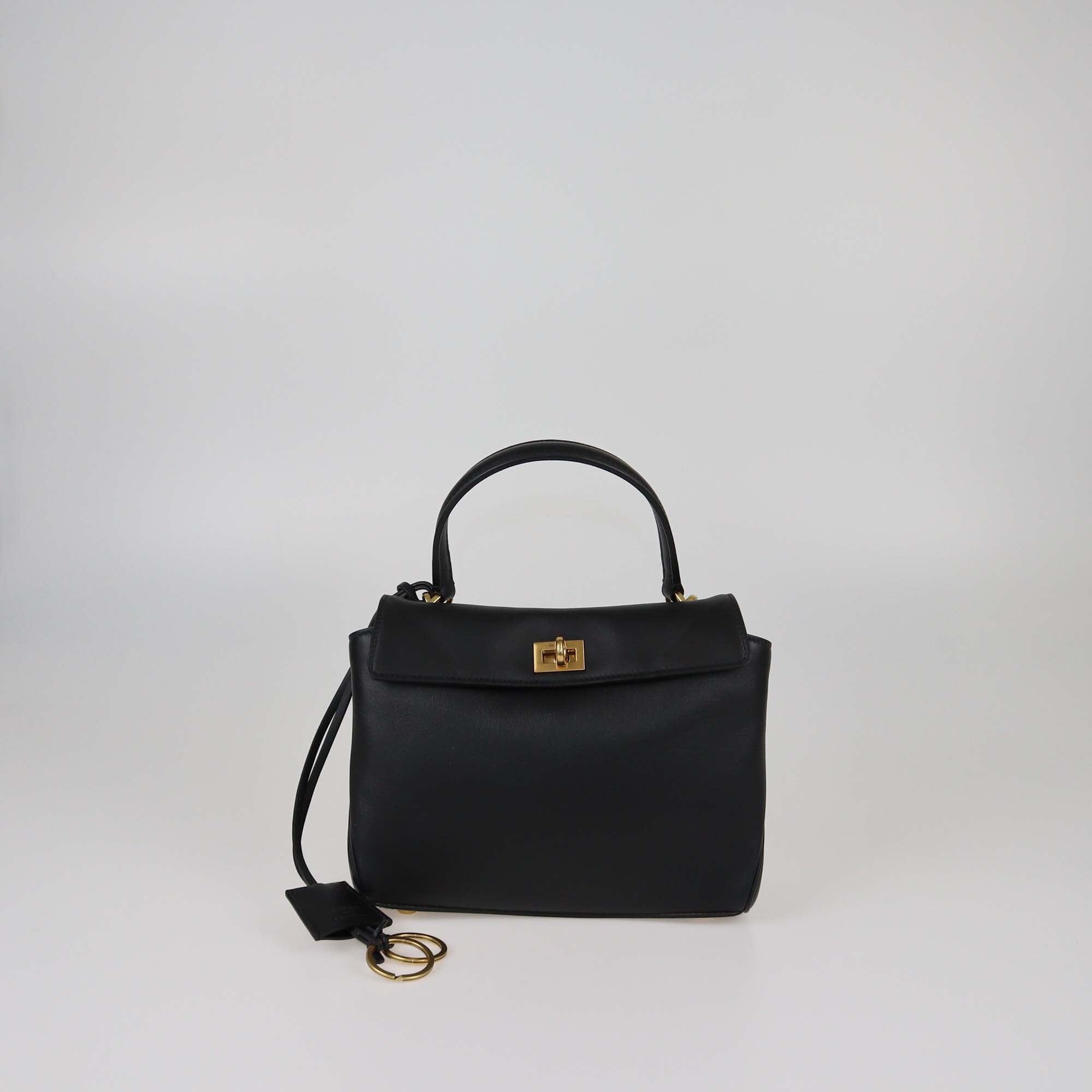 Balenciaga Black Mini Rodeo Top Handle Bag Womens Balenciaga