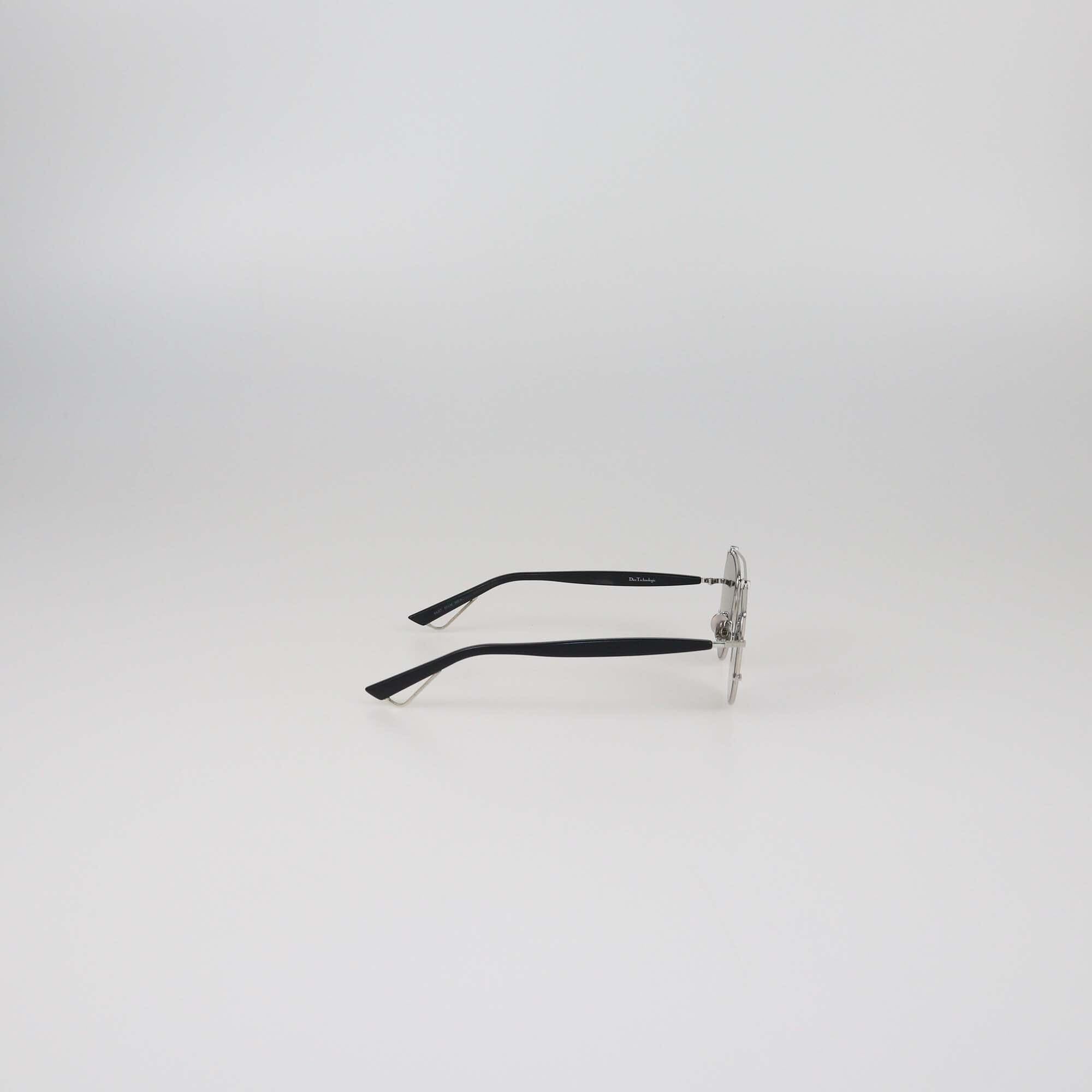 Christian Dior Silver Mirror DiorTechnologic Sunglasses Womens Christian Dior