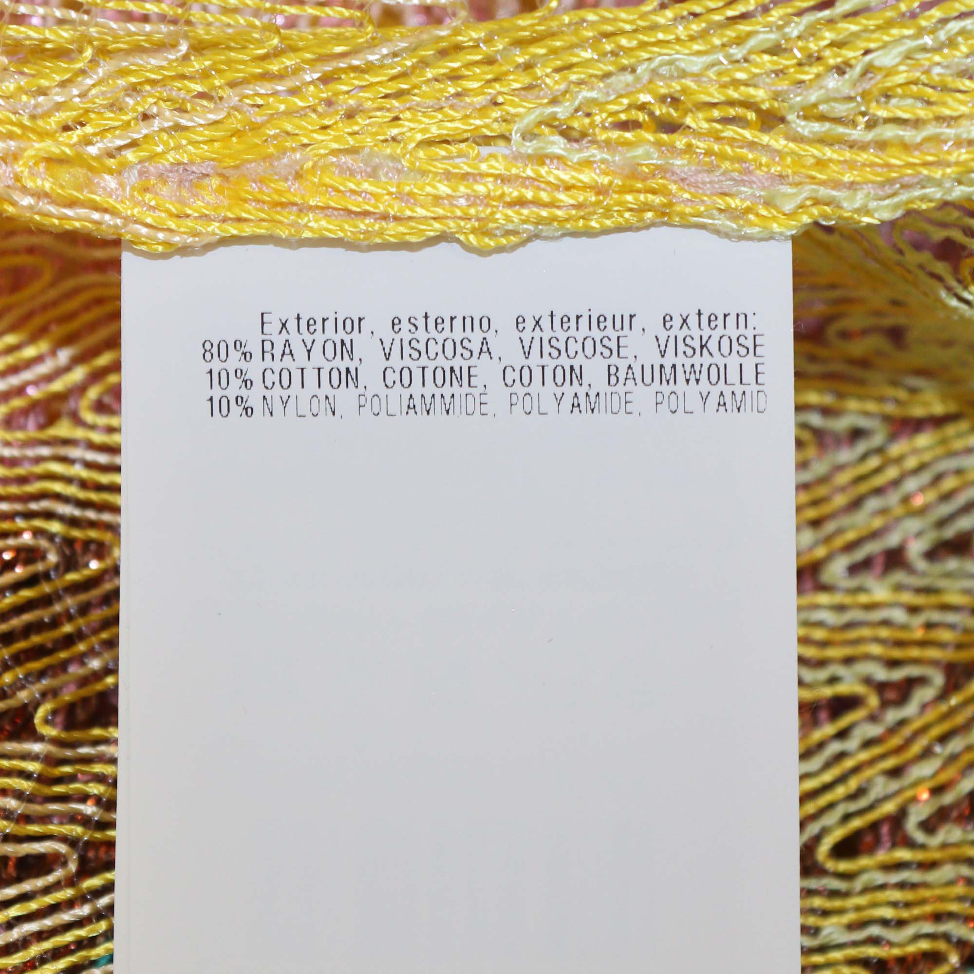 Missoni Mare Multicolor Viscose Chevron Pattern Knit Beach Cover Up Robe