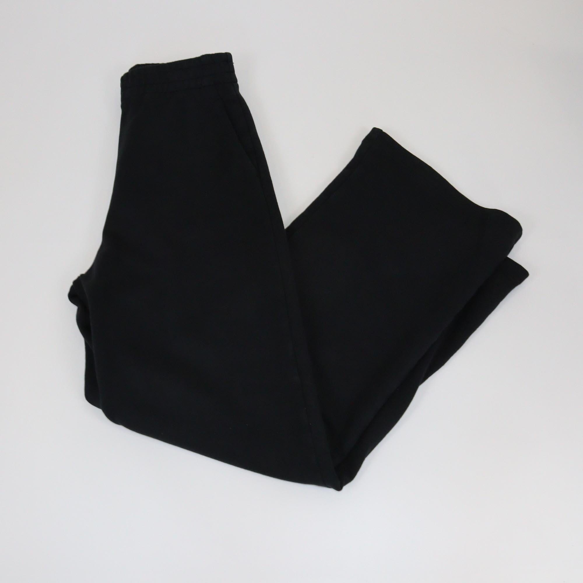 Prada Black Drawstring Wide Leg Sweat Pants Womens Prada