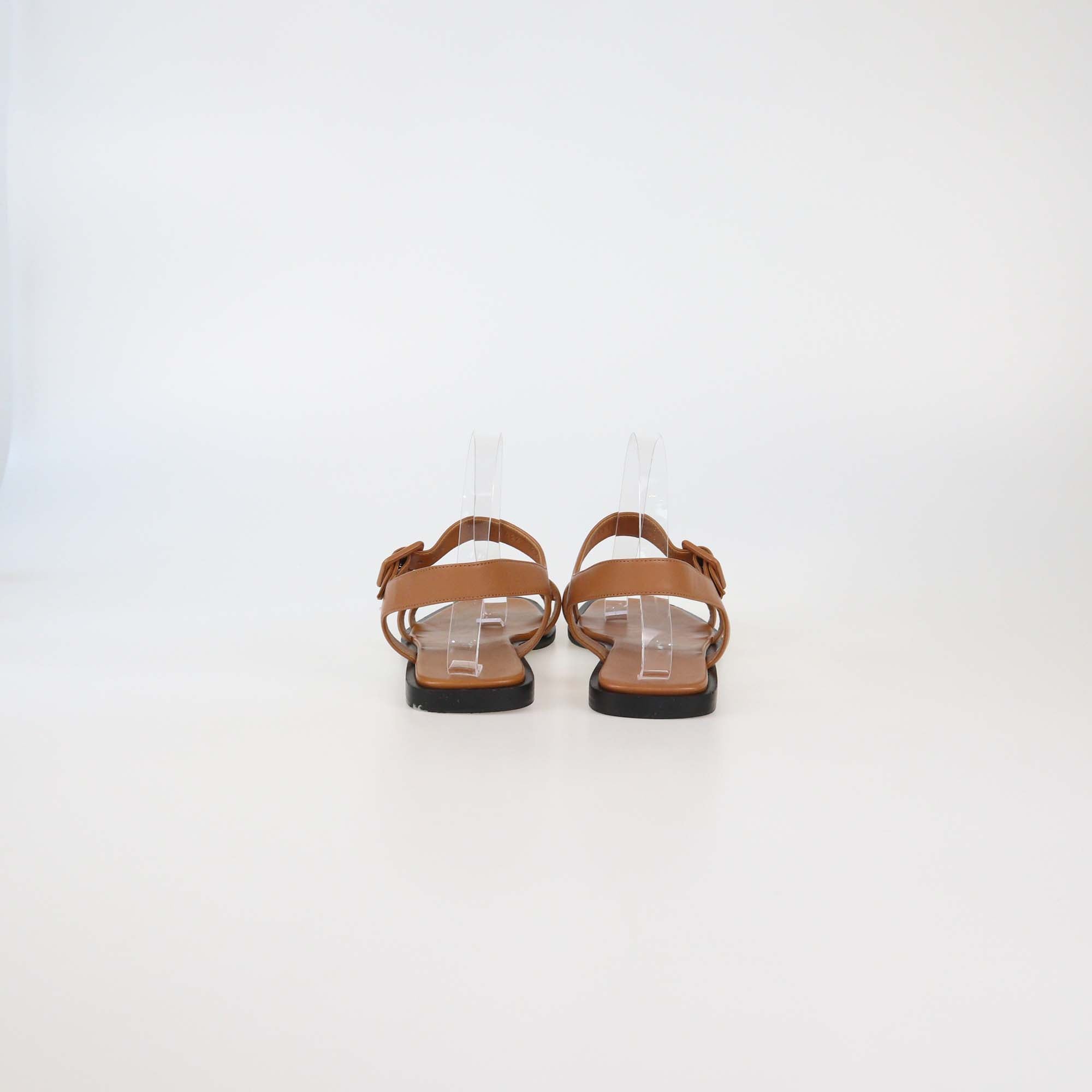 Hermes Naturel Leather Feliz Sandals