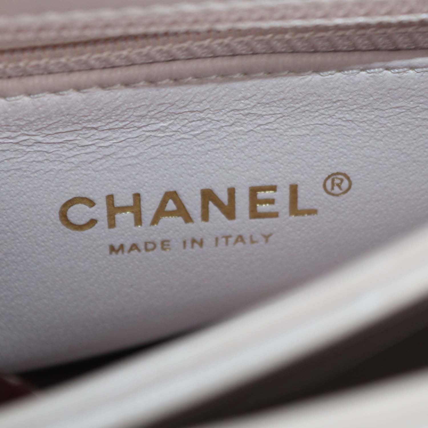 Chanel Light Beige Quilted Leather Small Trendy CC Top Handle Bag