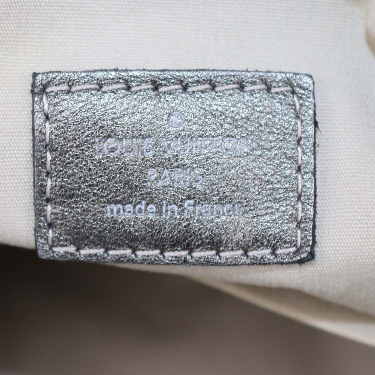 Louis Vuitton Platine Monogram Mini Lin Manon MM Hobo