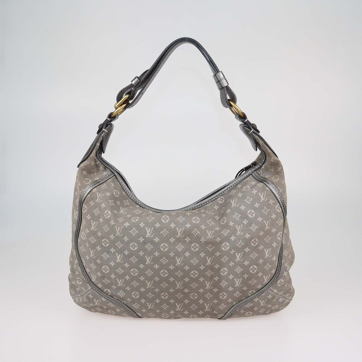 Louis Vuitton Platine Monogram Mini Lin Manon MM Hobo