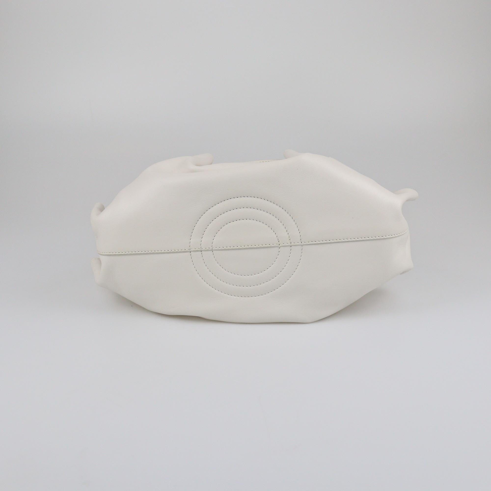 Loewe White Paseo Chain Shoulder Bag Womens Loewe