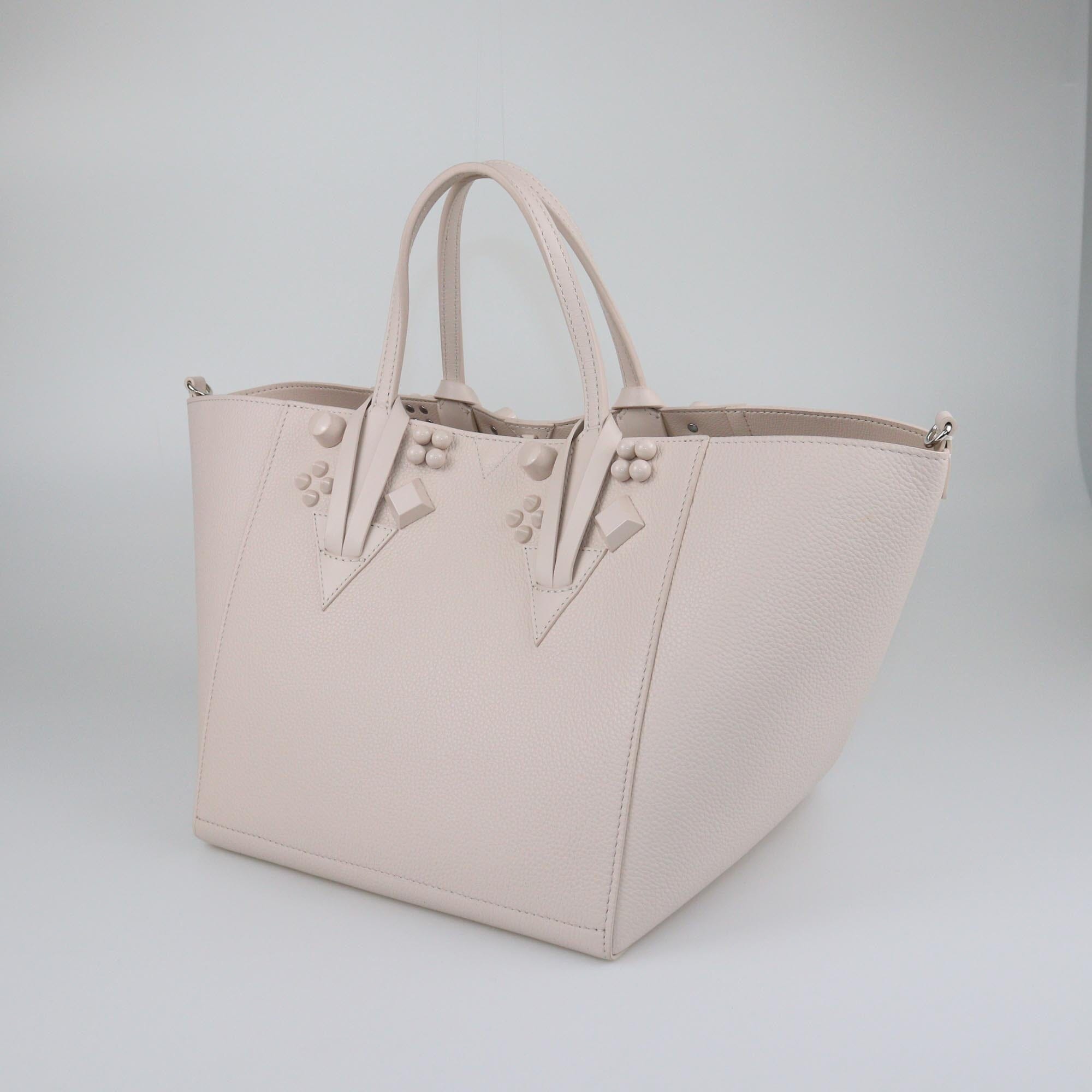 Christian Louboutin Light Pink Small Cabachic Tote Womens Christian Louboutin