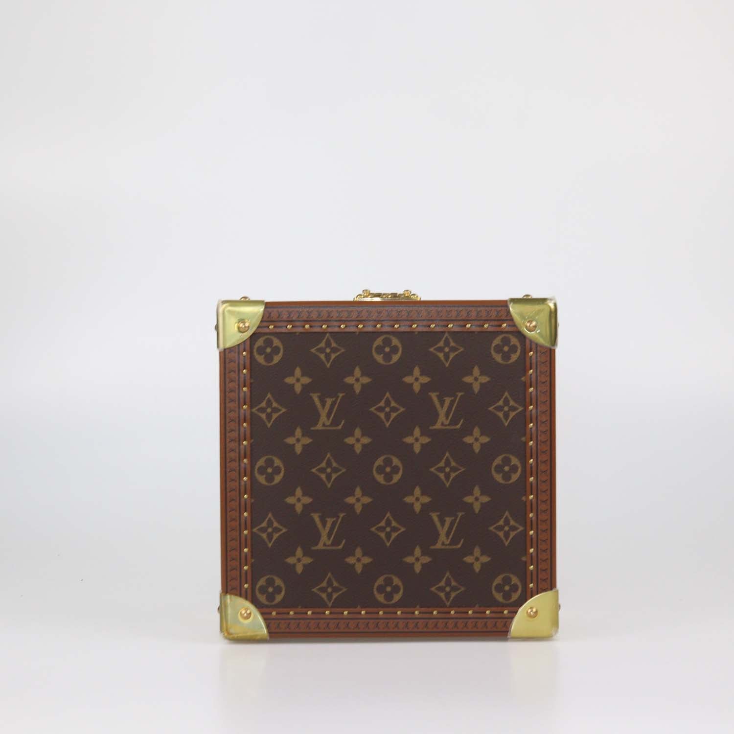 Louis Vuitton Rose Ballerine Monogram Canvas Coffret Joaillerie Box/Trunks
