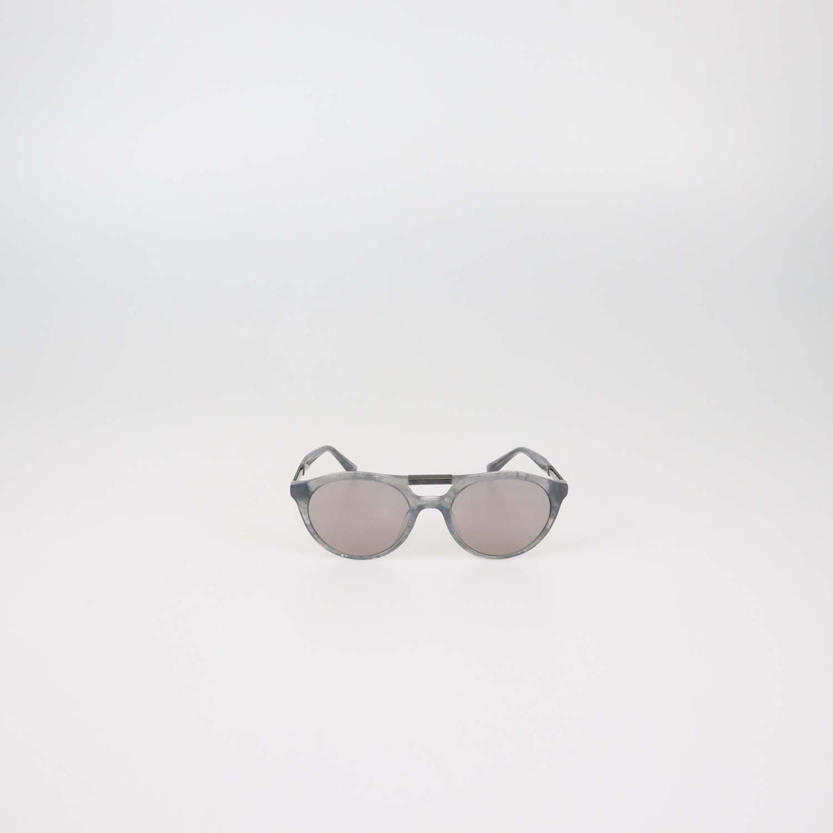 Brunello Cucinello Grey Round Sunglasses