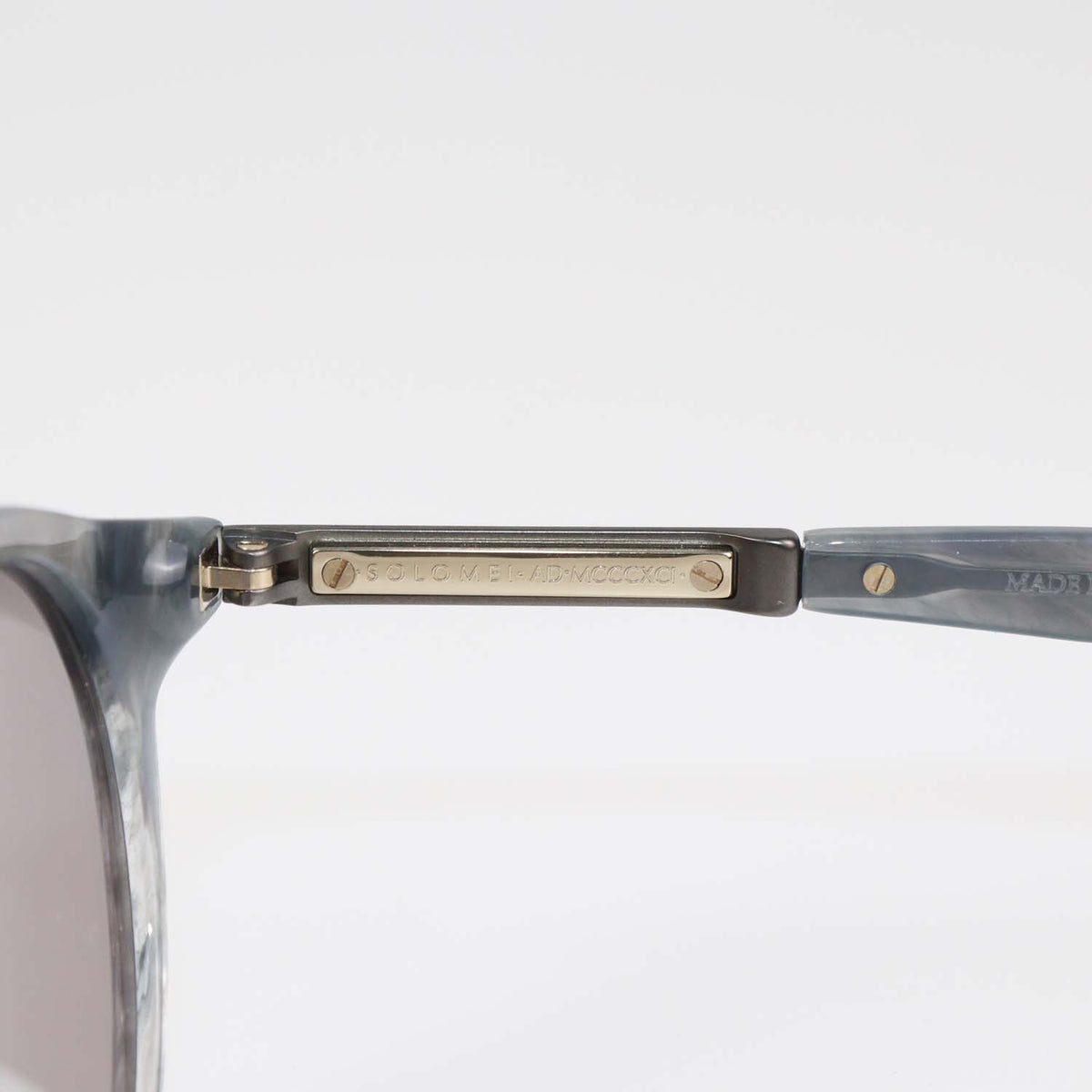 Brunello Cucinello Grey Round Sunglasses