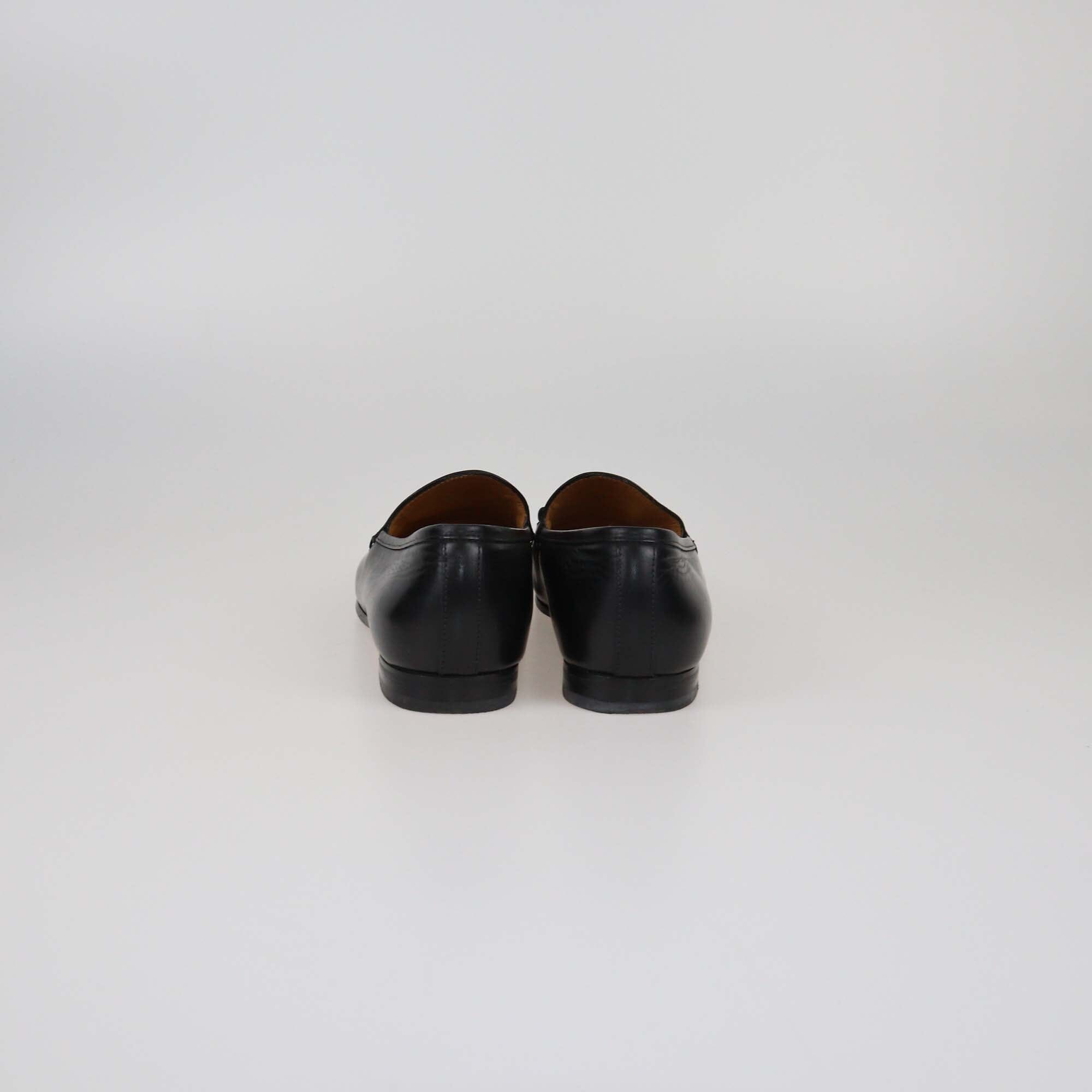 Gucci Black Jordaan Loafers Womens Gucci