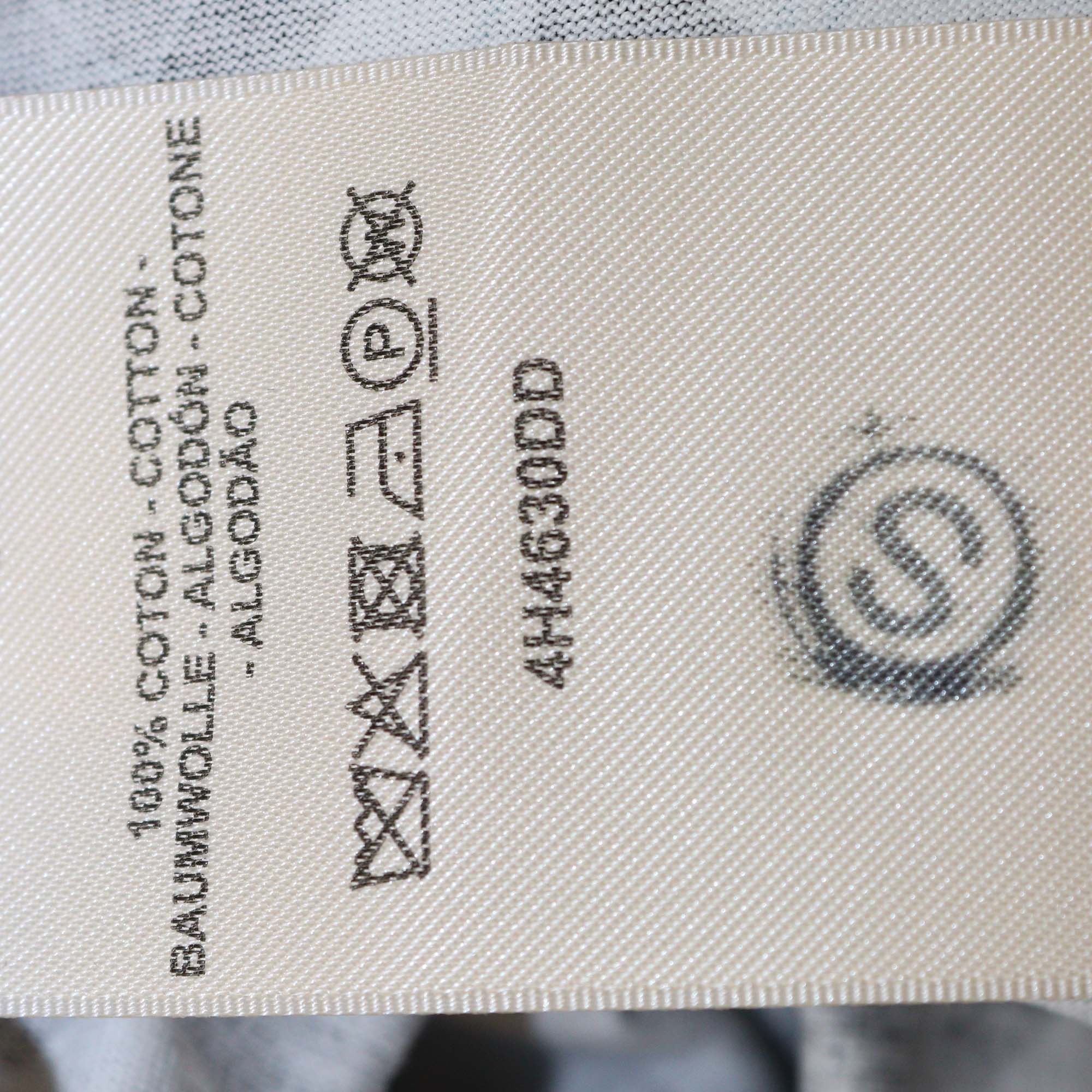 Hermes Black/White Cotton Mors a Jouets Detoure Tattoo T-Shirt