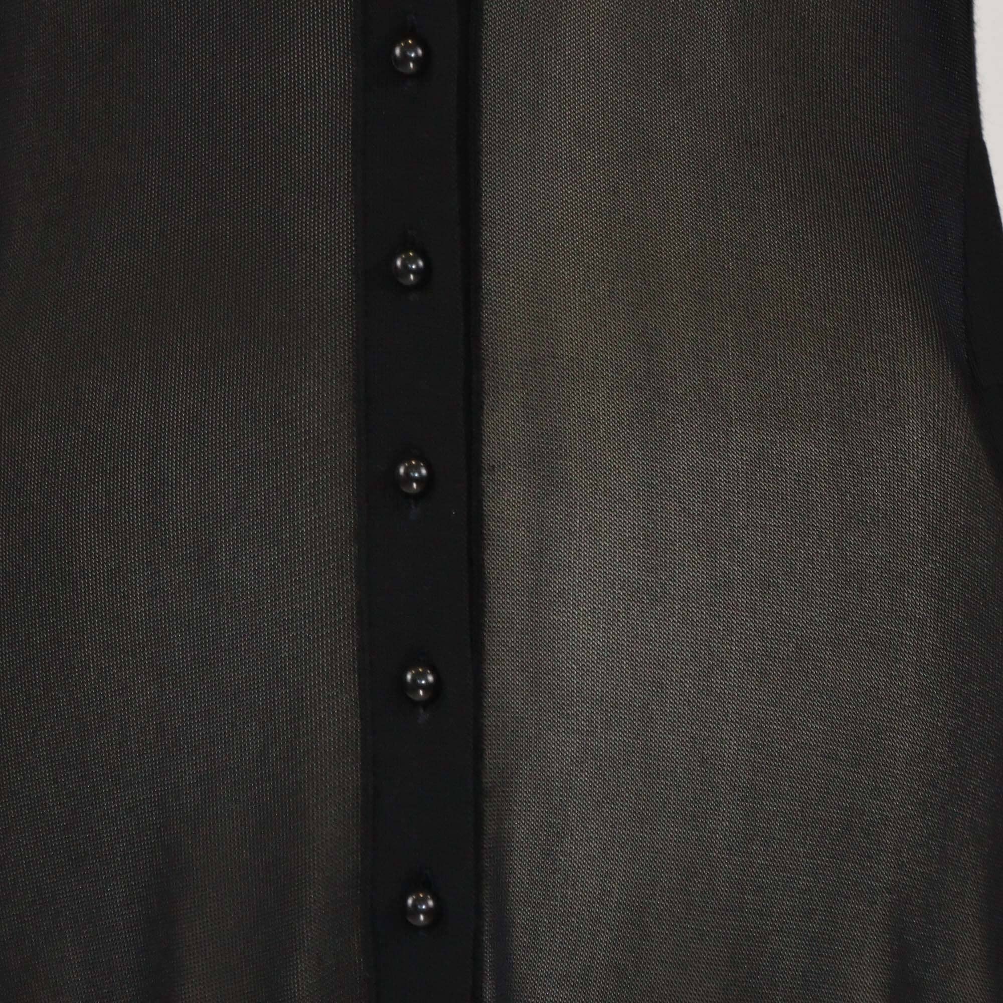 Dolce & Gabbana Black Buttons Long Sleeve Cardigan Womens Dolce & Gabbana